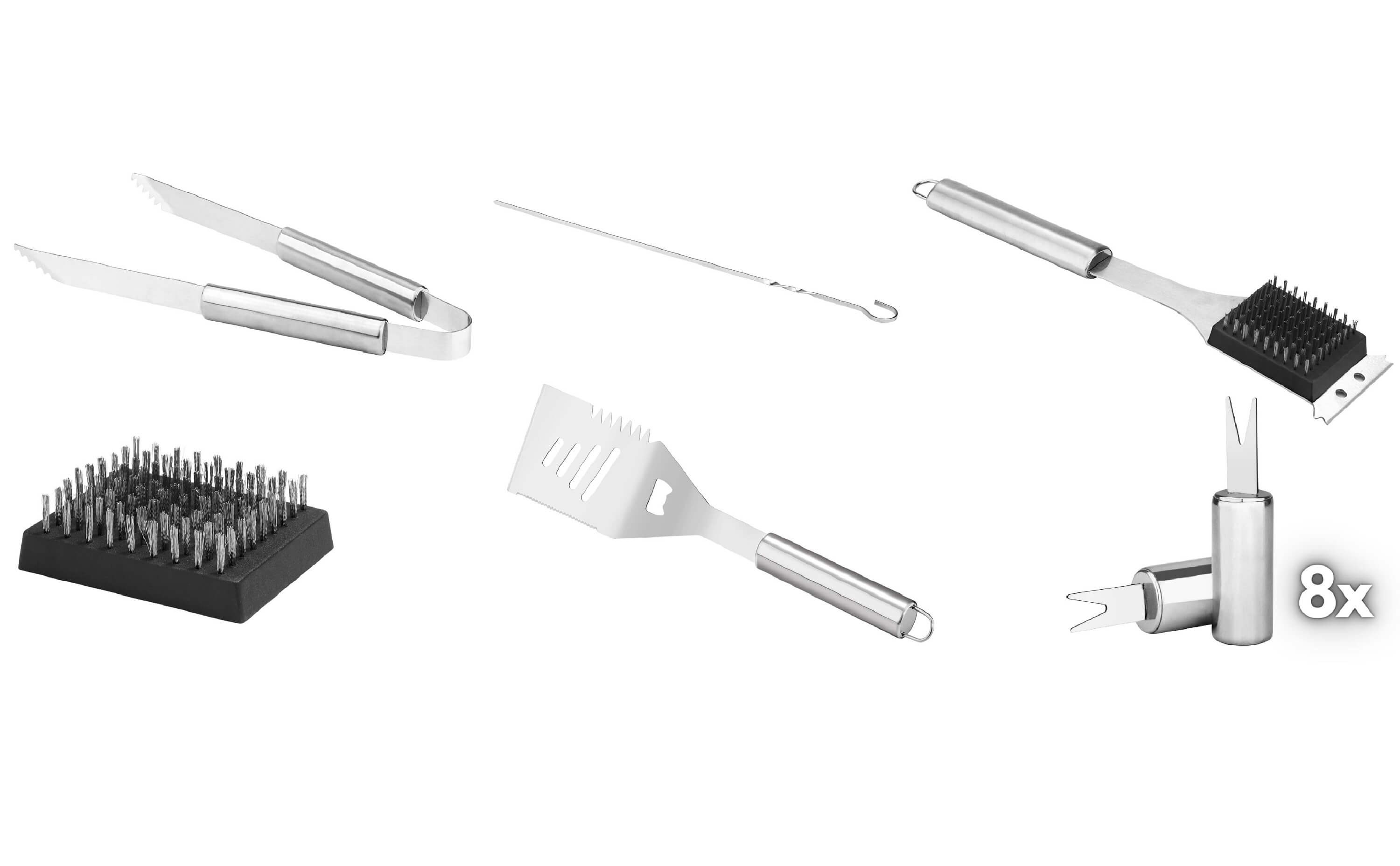 Echos Eco-8090 Grillbesteck Set Echos Eco-8090 Grillbesteck Set