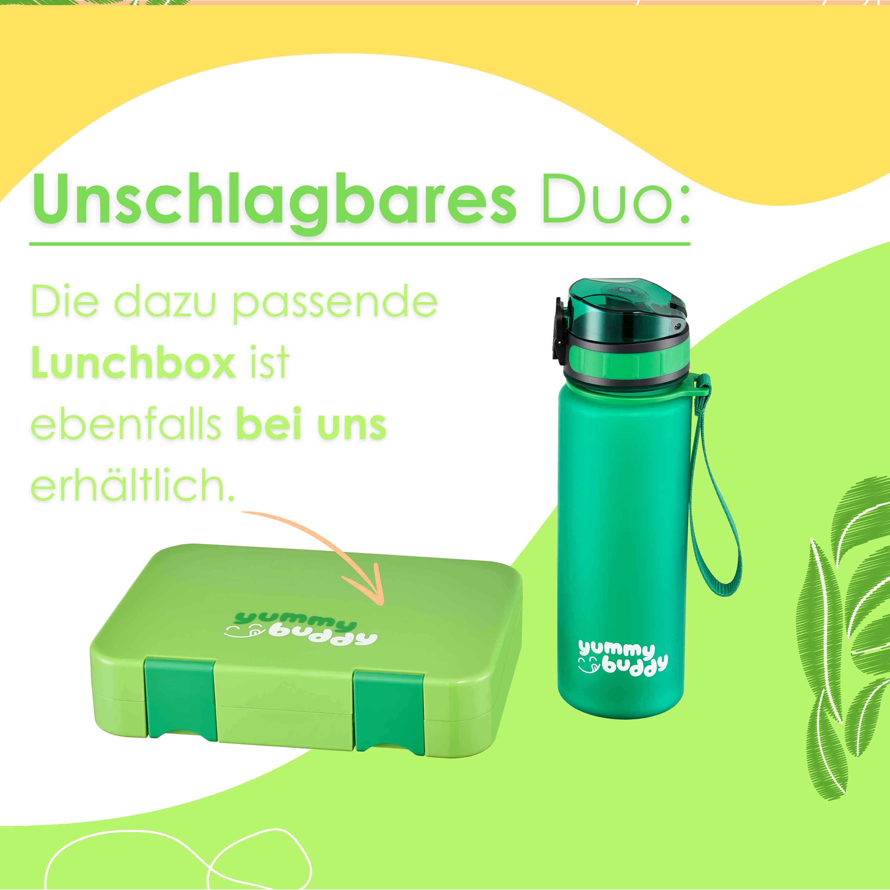 Ecosa EO-8191 Trinkflasche Grün Ecosa EO-8191 Trinkflasche Grün