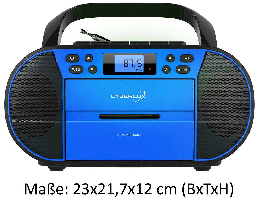 Cyberlux CL-1020 CD-Player Blau Cyberlux CL-1020 CD-Player Blau