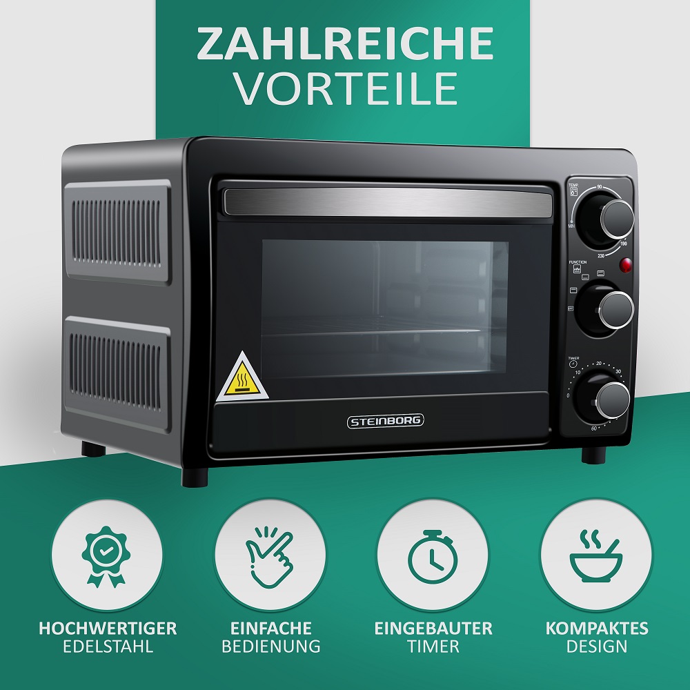 Steinborg SB-3015 Backofen 15L Steinborg SB-3015 Backofen 15L
