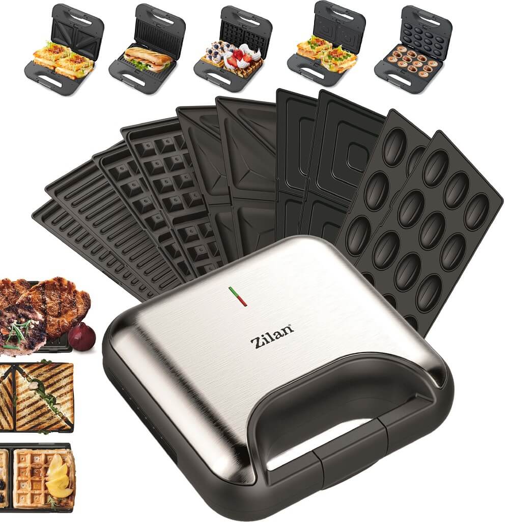 Zilan ZLN-3932 5in1 Sandwichmaker Zilan ZLN-3932 5in1 Sandwichmaker