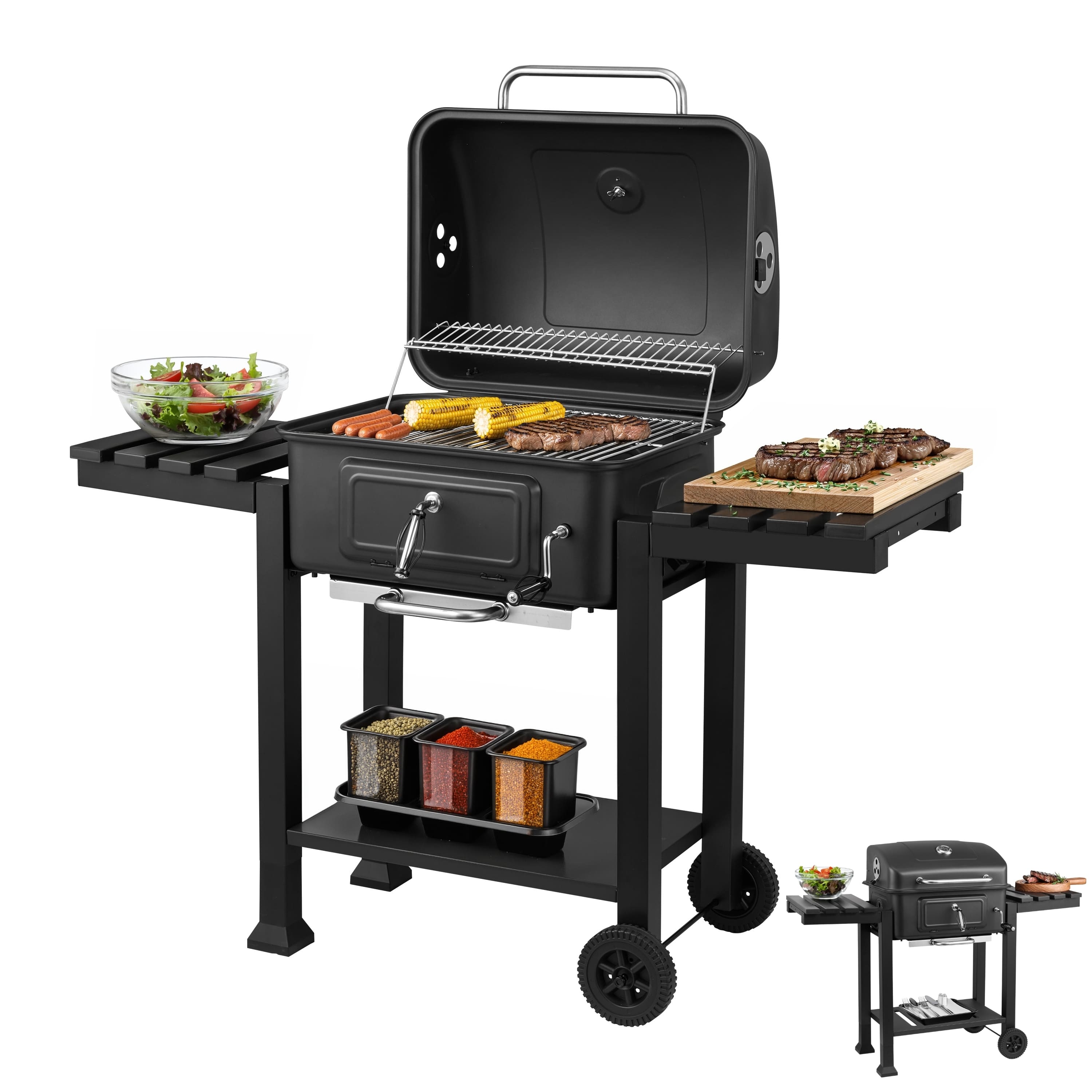 Steinborg SB-8220 Holzkohlegrill