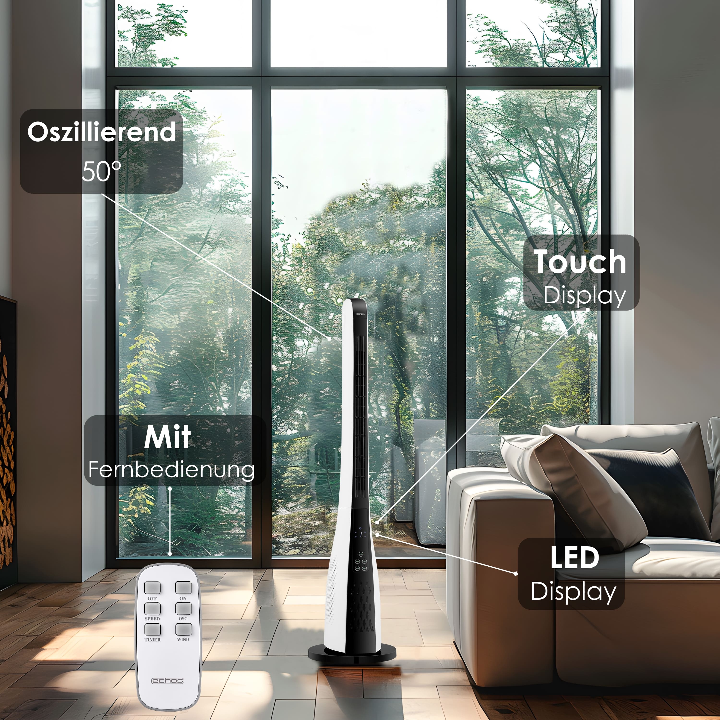 Echos Eco-120 Turmventilator