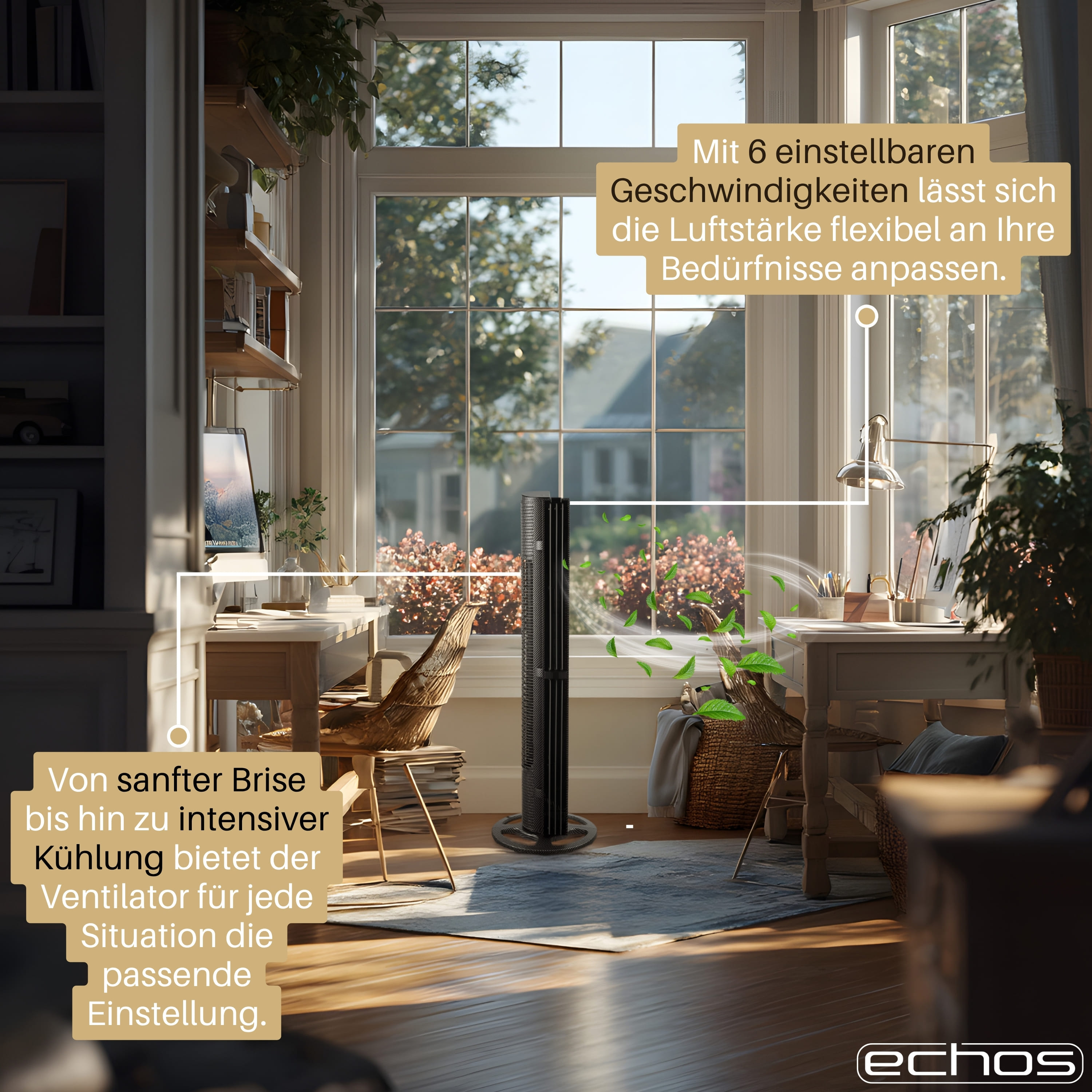 Echos Eco-1230  Turmventilator