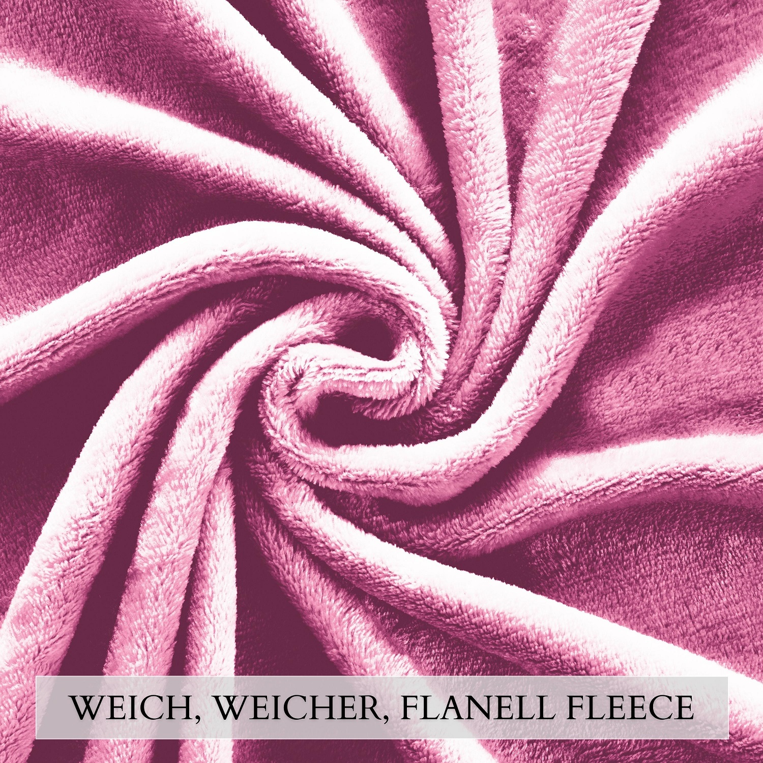 Ecosa EO-9513 Kuscheldecke 220*240cm Pink Ecosa EO-9513 Kuscheldecke 220*240cm Pink