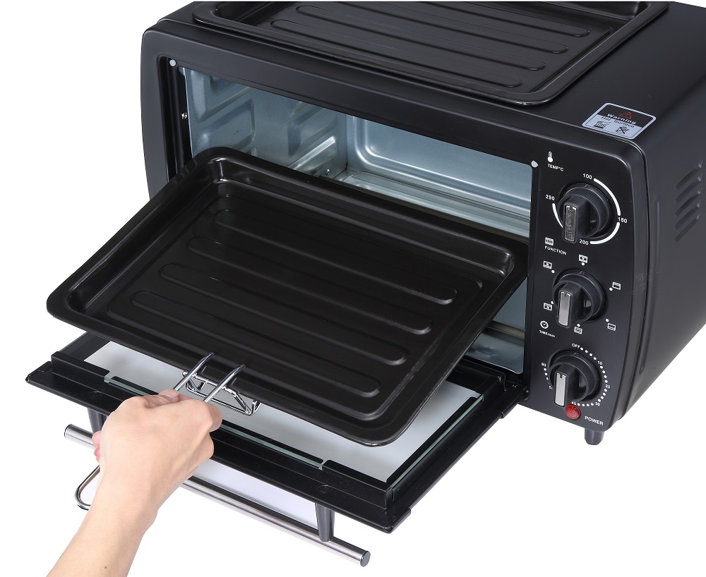 Backblech für Steinborg SB-3001 Backofen 20 Liter schwarz Backblech für Steinborg SB-3001 Backofen 20 Liter schwarz