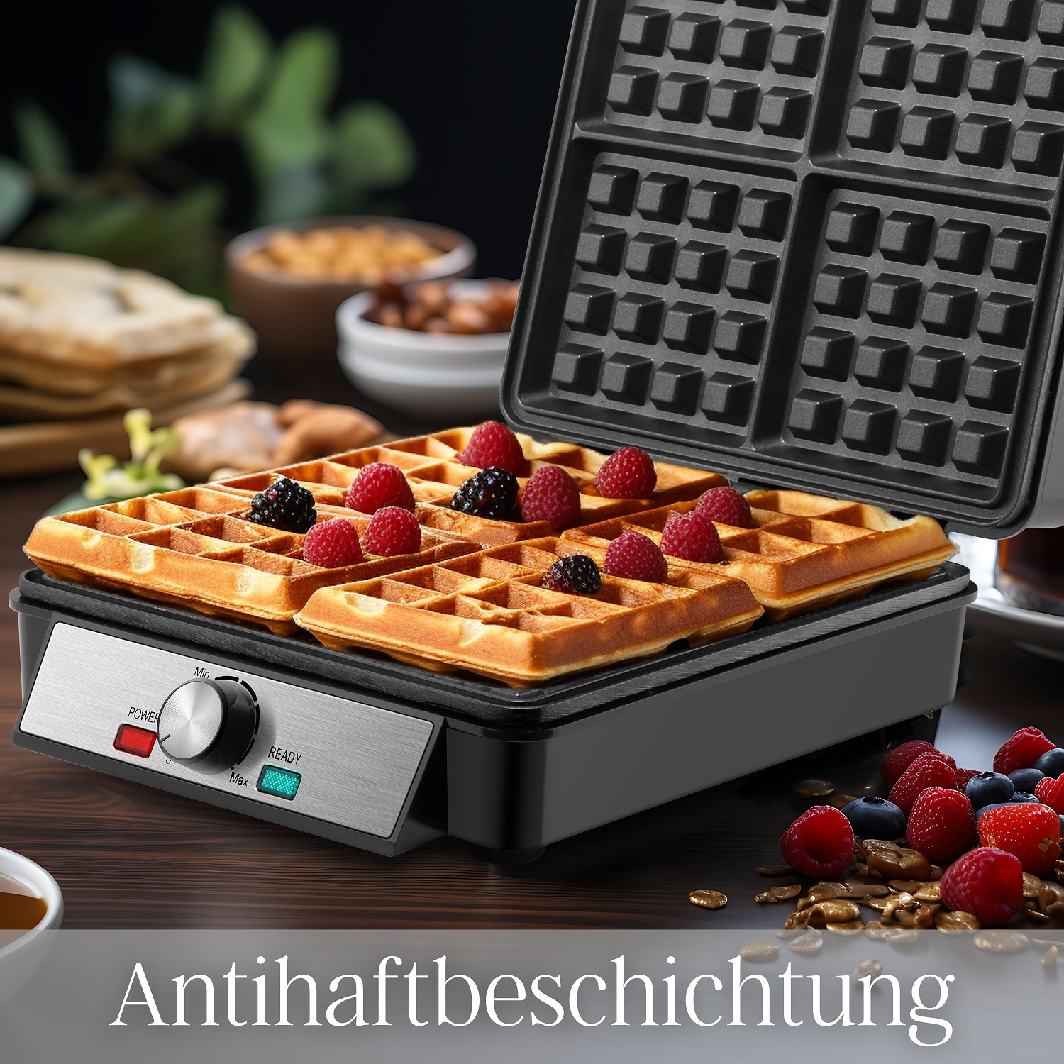 Steinborg SB-2060 Waffeleisen Quadratisch Steinborg SB-2060 Waffeleisen Quadratisch