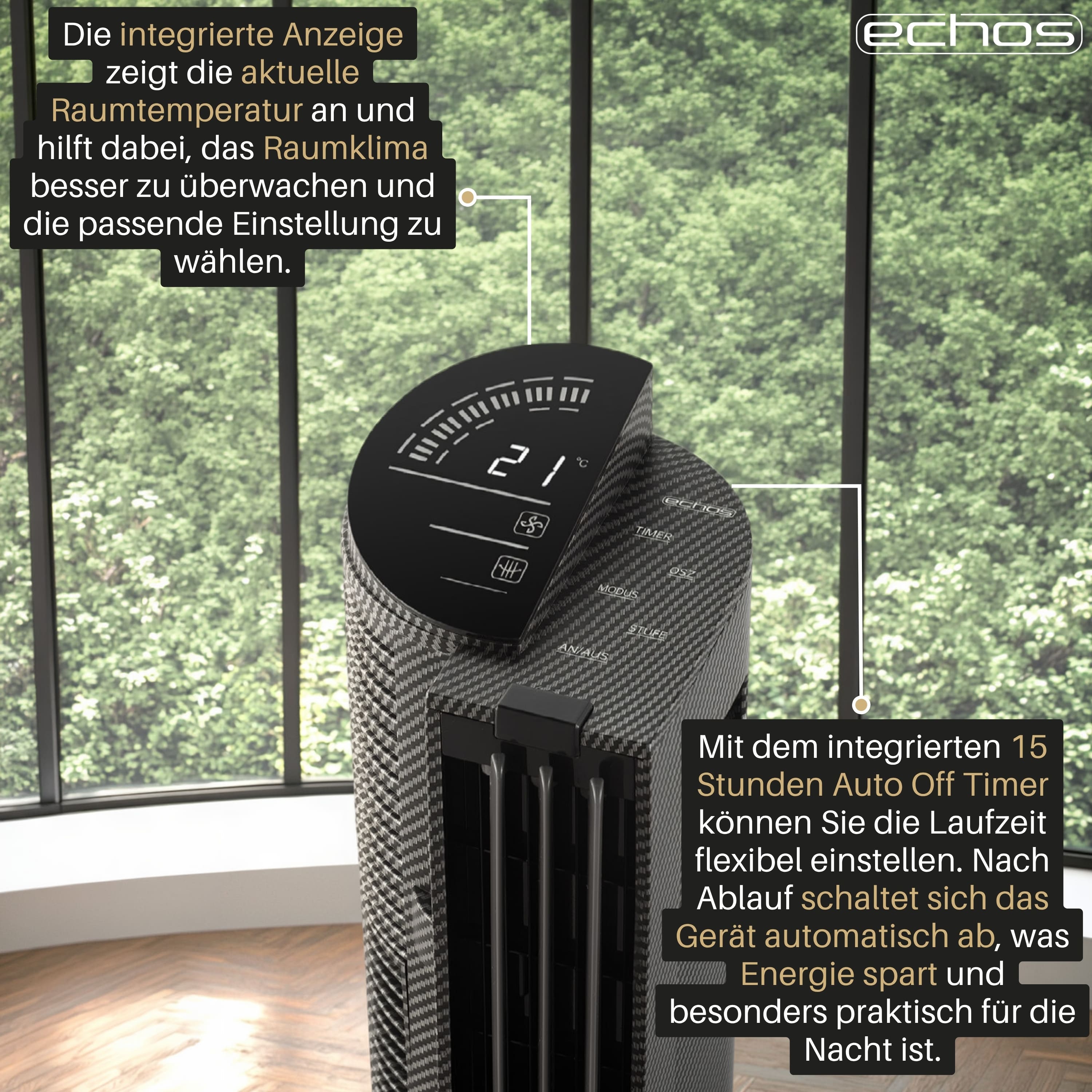 Echos Eco-1230  Turmventilator