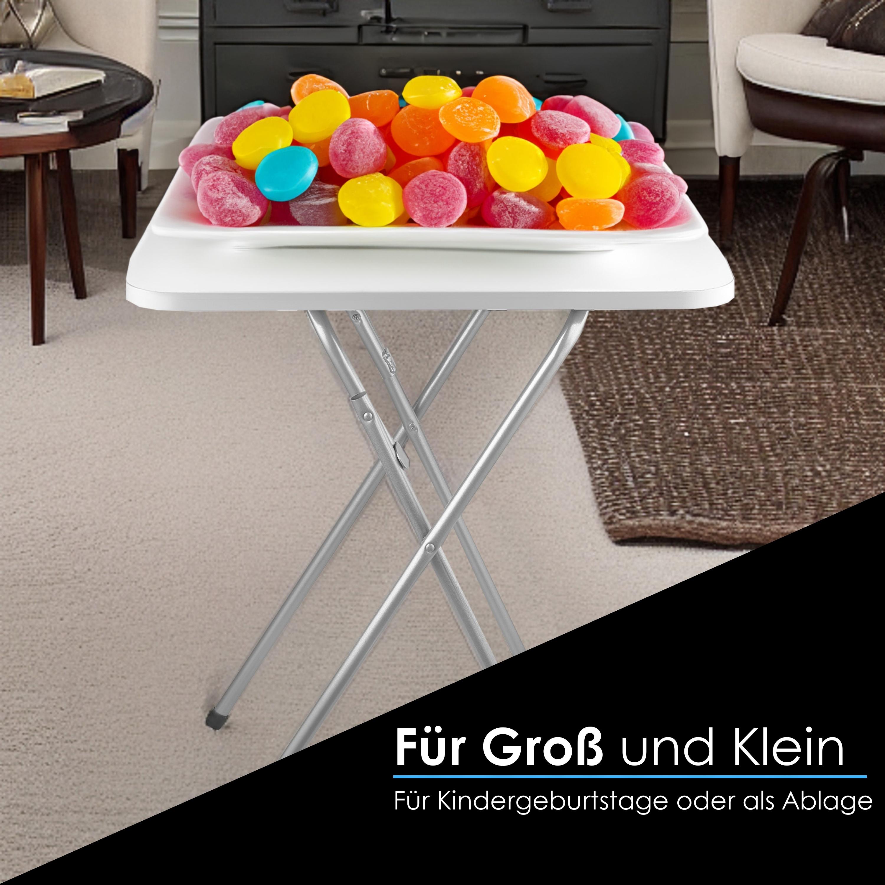 Zilan Faltbarer Tisch Klein Klapptisch stabil Dekortisch Campingtisch Zilan Faltbarer Tisch Klein Klapptisch stabil Dekortisch Campingtisch