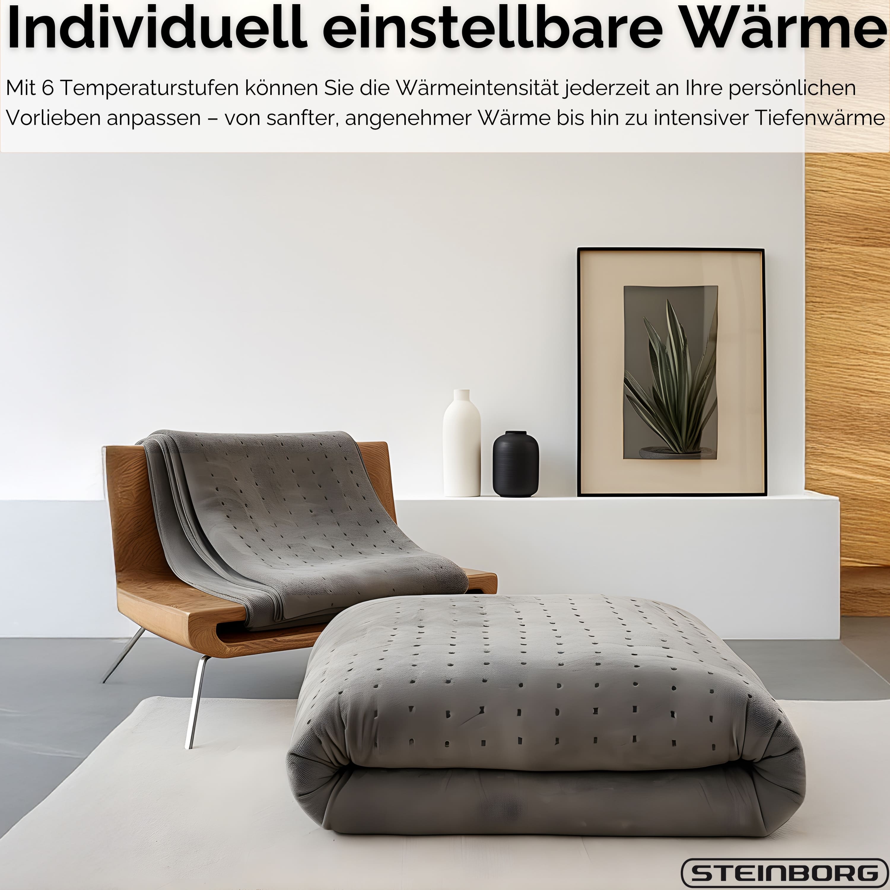 Steinborg SB-9521 Heizdecke 150*80 cm Steinborg SB-9521 Heizdecke 150*80 cm