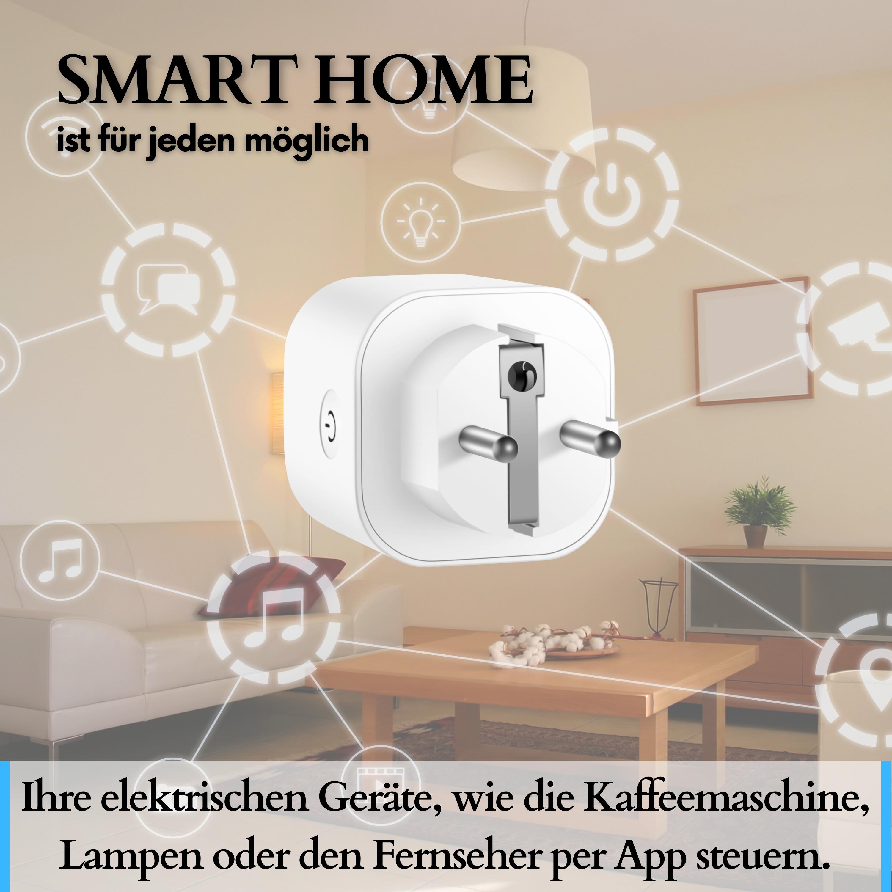 Echos Eco-4072 Wifi Steckdose 2er