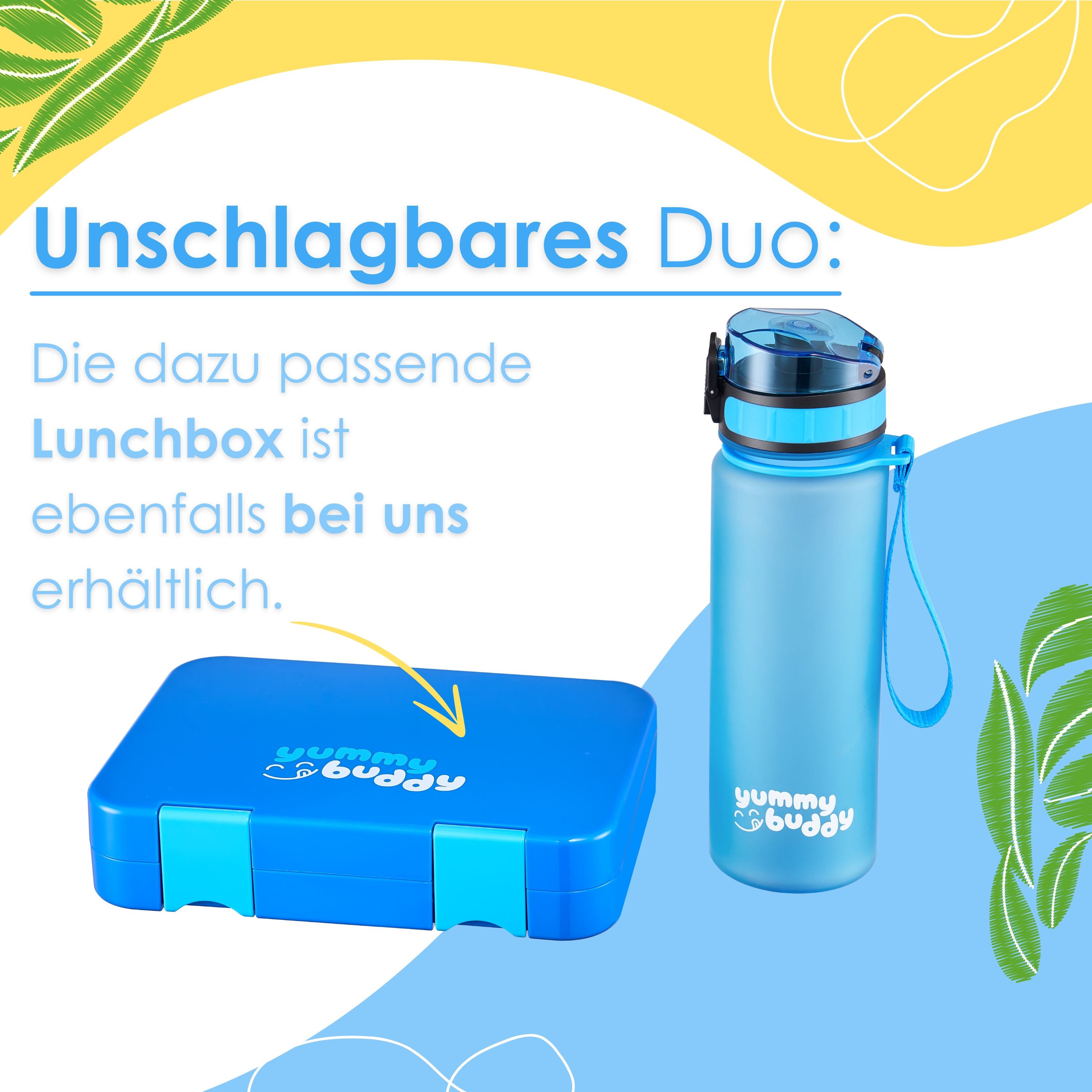 Ecosa EO-8190 Trinkflasche Blau Ecosa EO-8190 Trinkflasche Blau