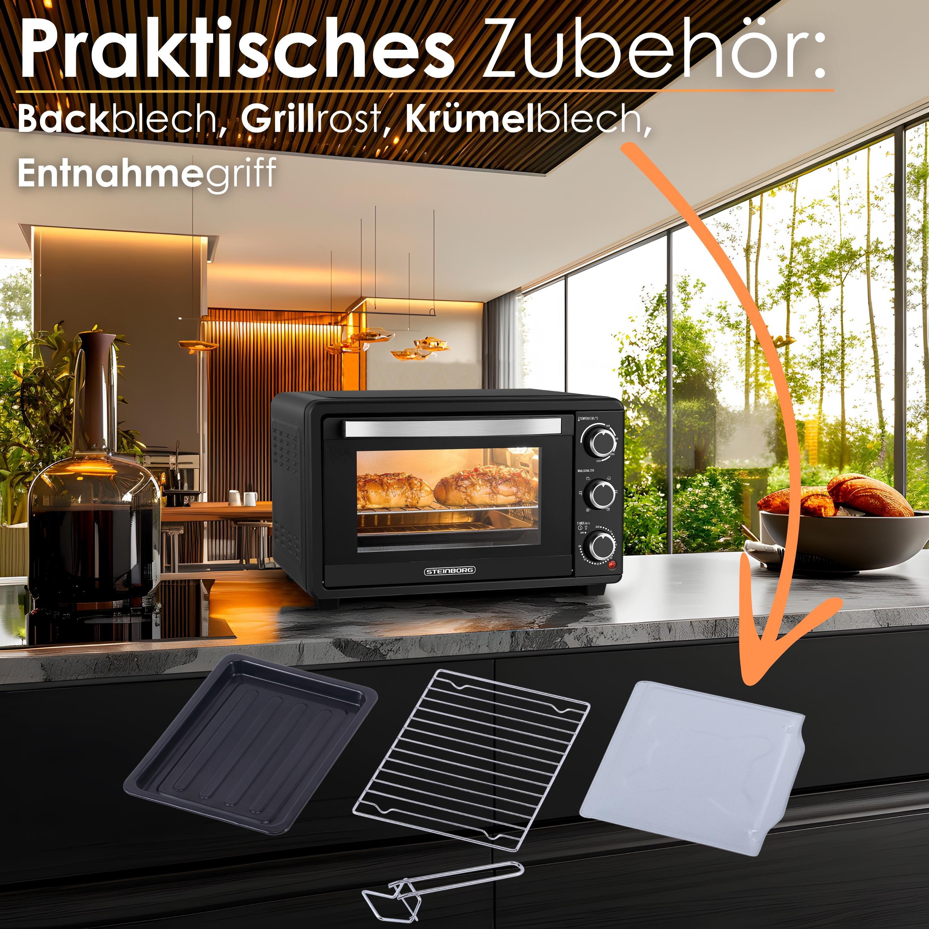 Steinborg SB-3018 25L Backofen