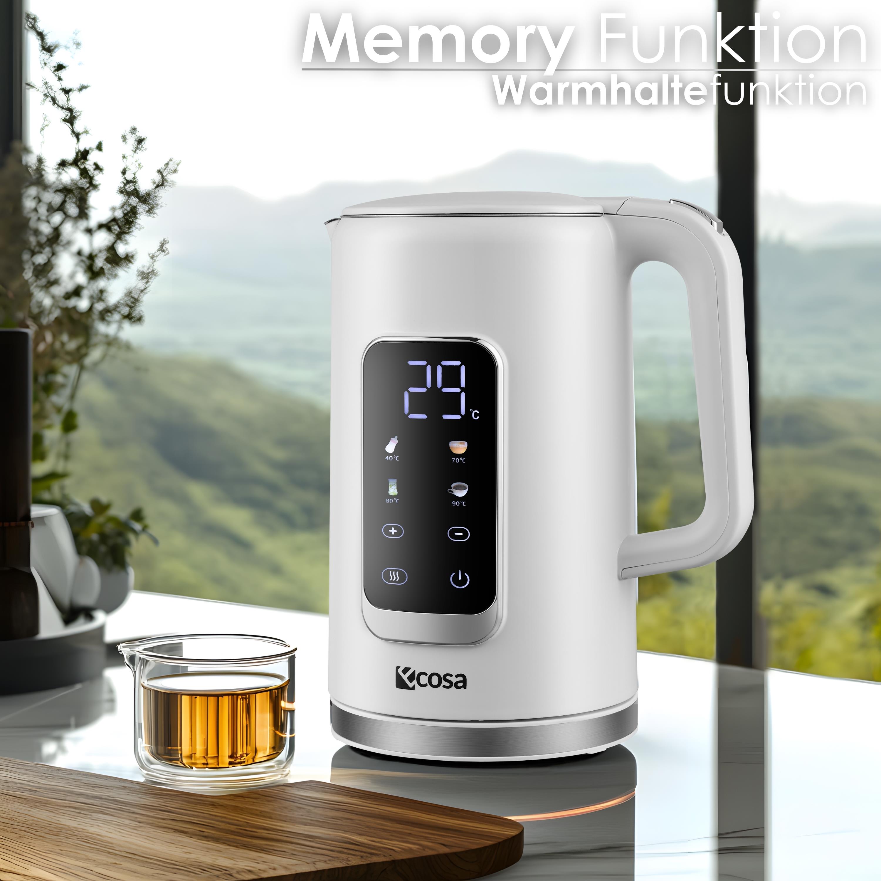Ecosa EO-691 Wasserkocher Weiß Ecosa EO-691 Wasserkocher Weiß