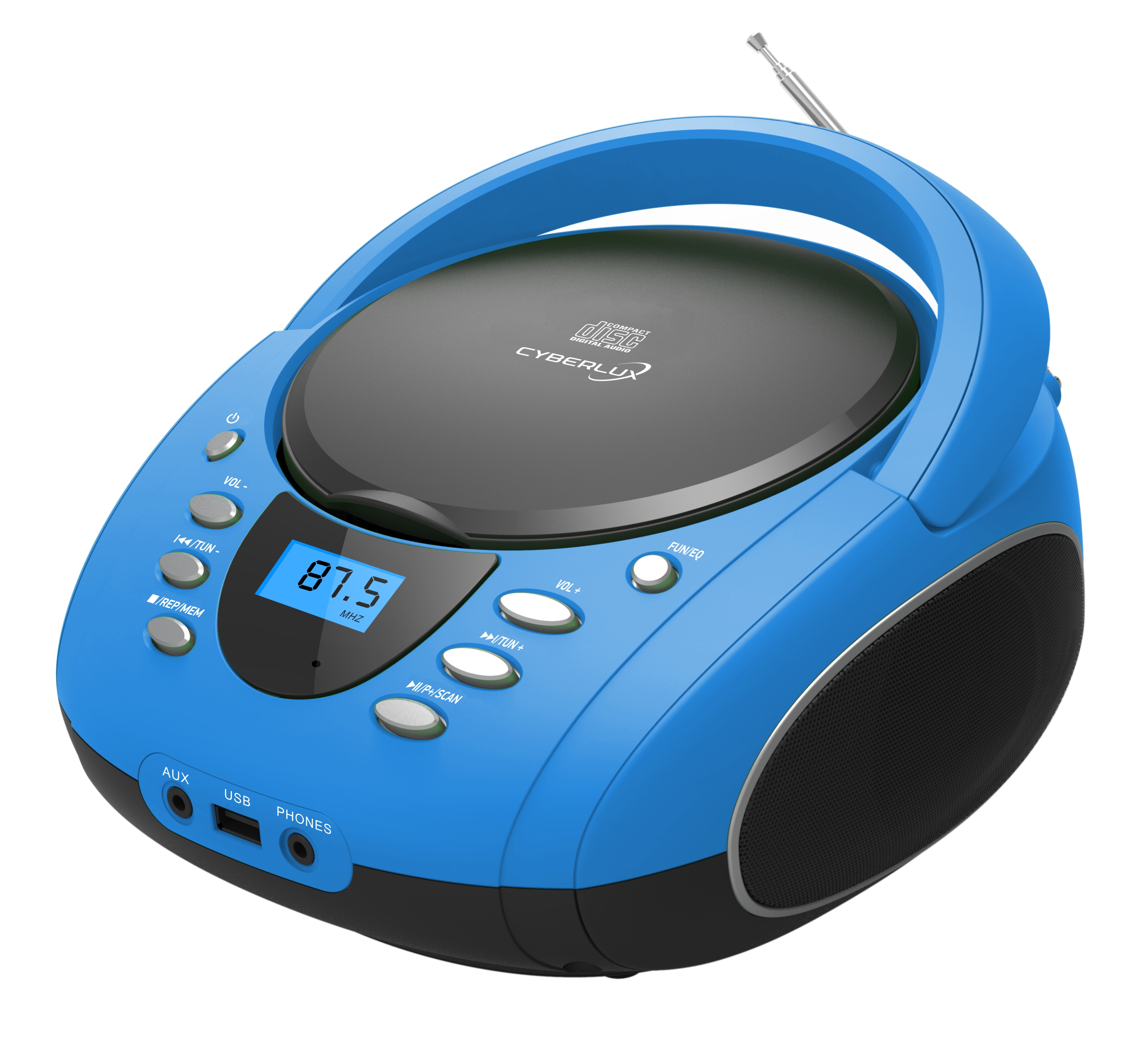 Cyberlux CL-710 CD-Player Blau Cyberlux CL-710 CD-Player Blau