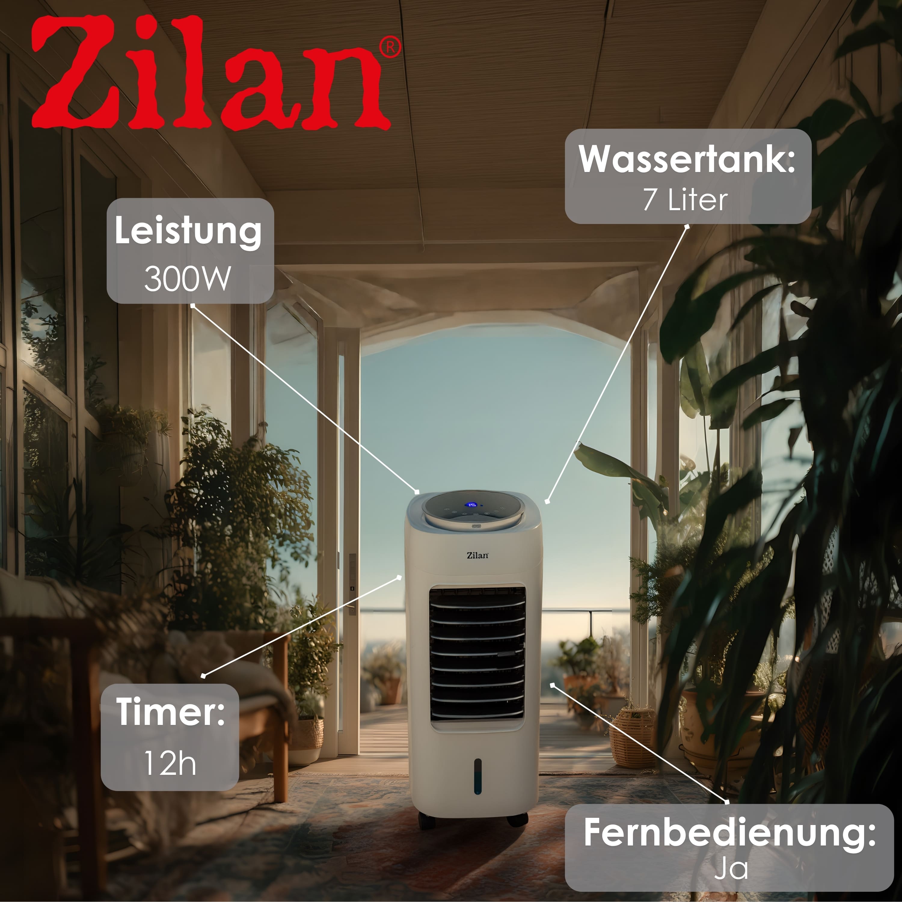 Zilan ZLN-1314 3in1 Aircooler