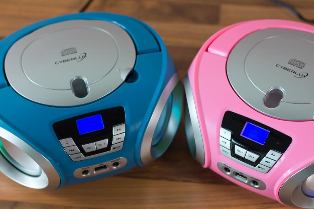 Cyberlux CL-910 CD Player Pink