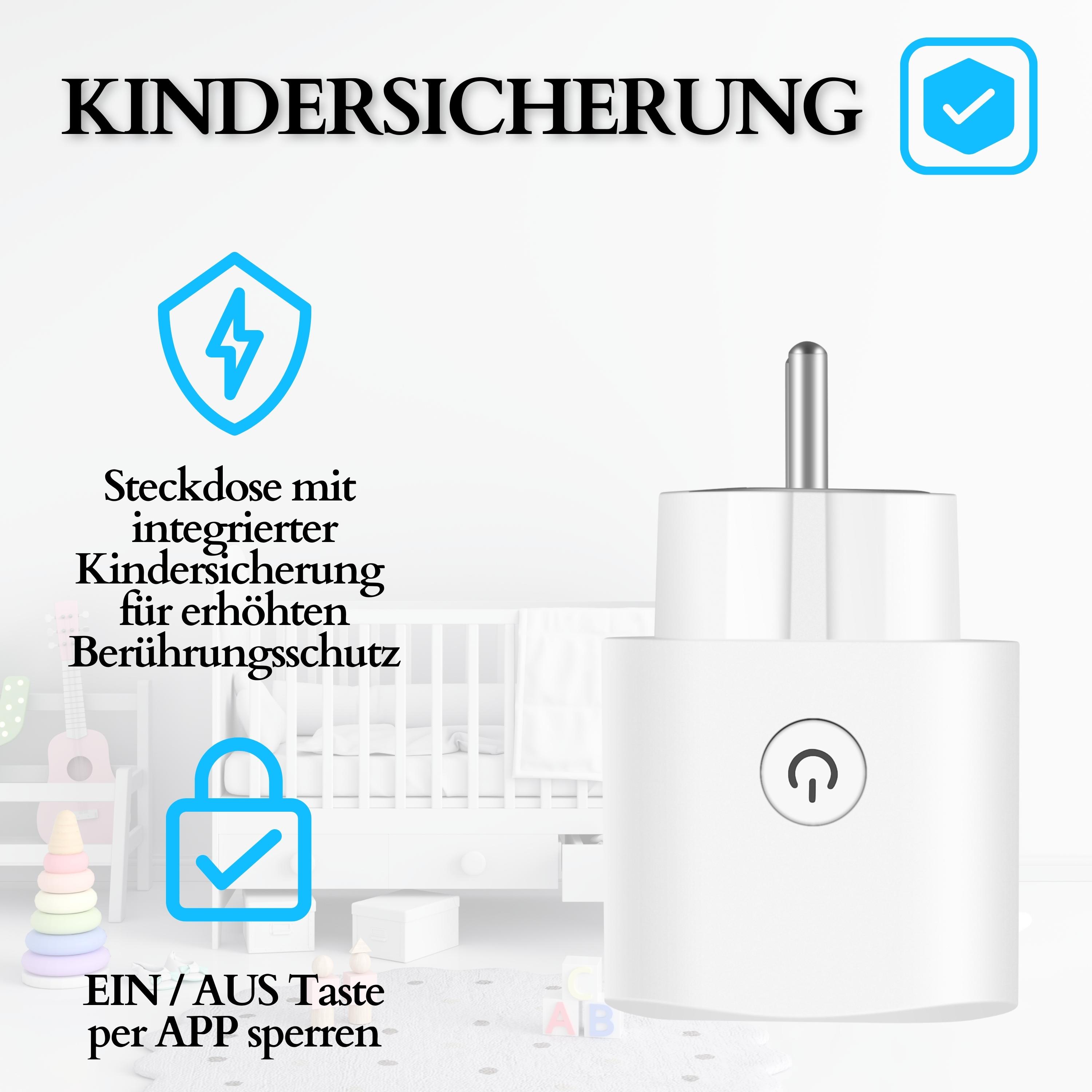 Echos Eco-4073 Wifi Steckdose 3er