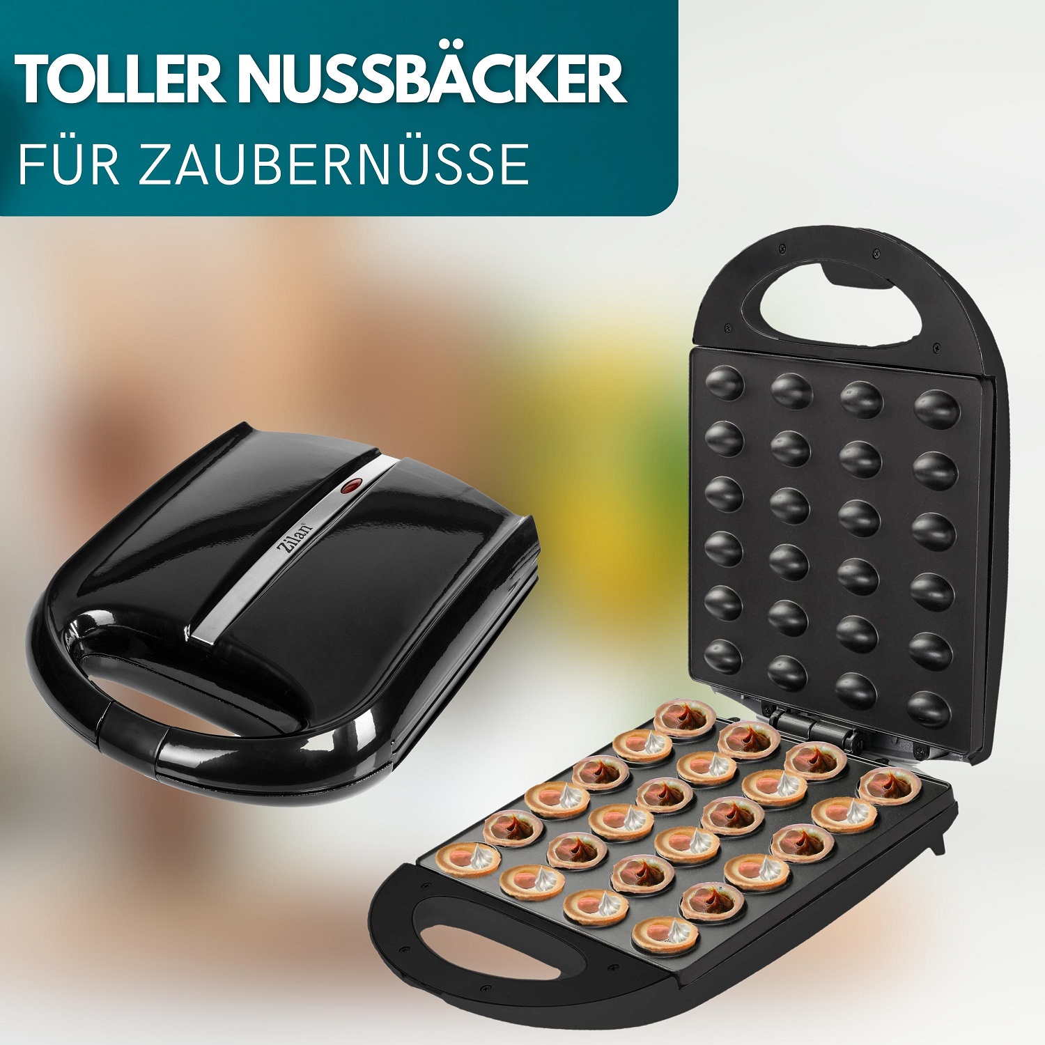 Zilan ZLN-2816 Elektrischer Nussbäcker