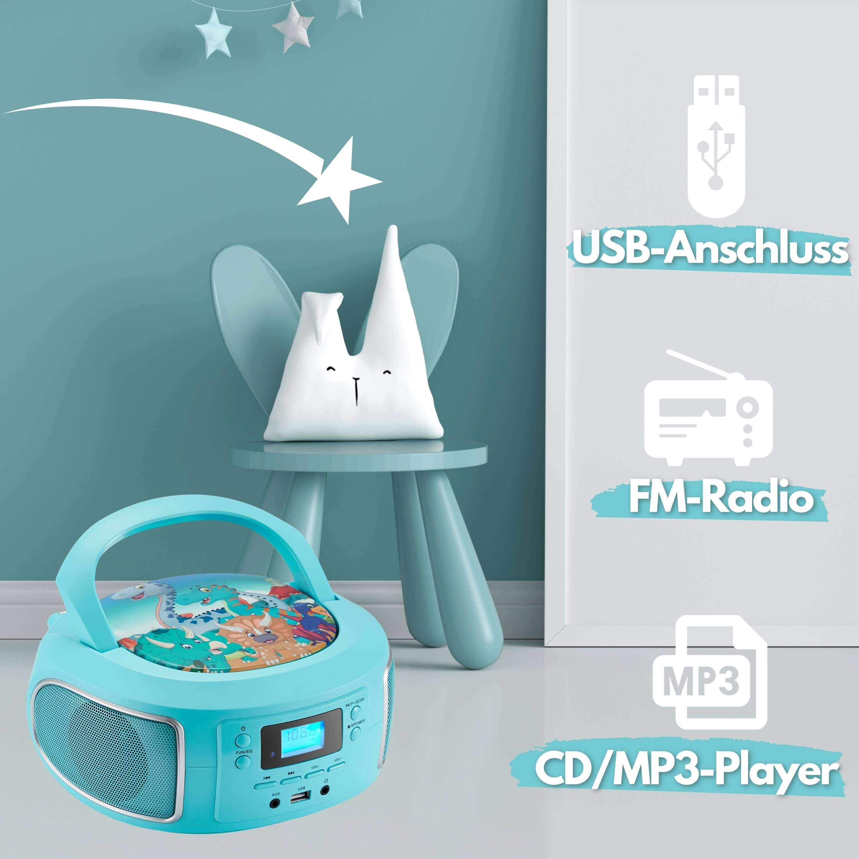 Cyberlux CL-940 CD-Player Grün Cyberlux CL-940 CD-Player Grün