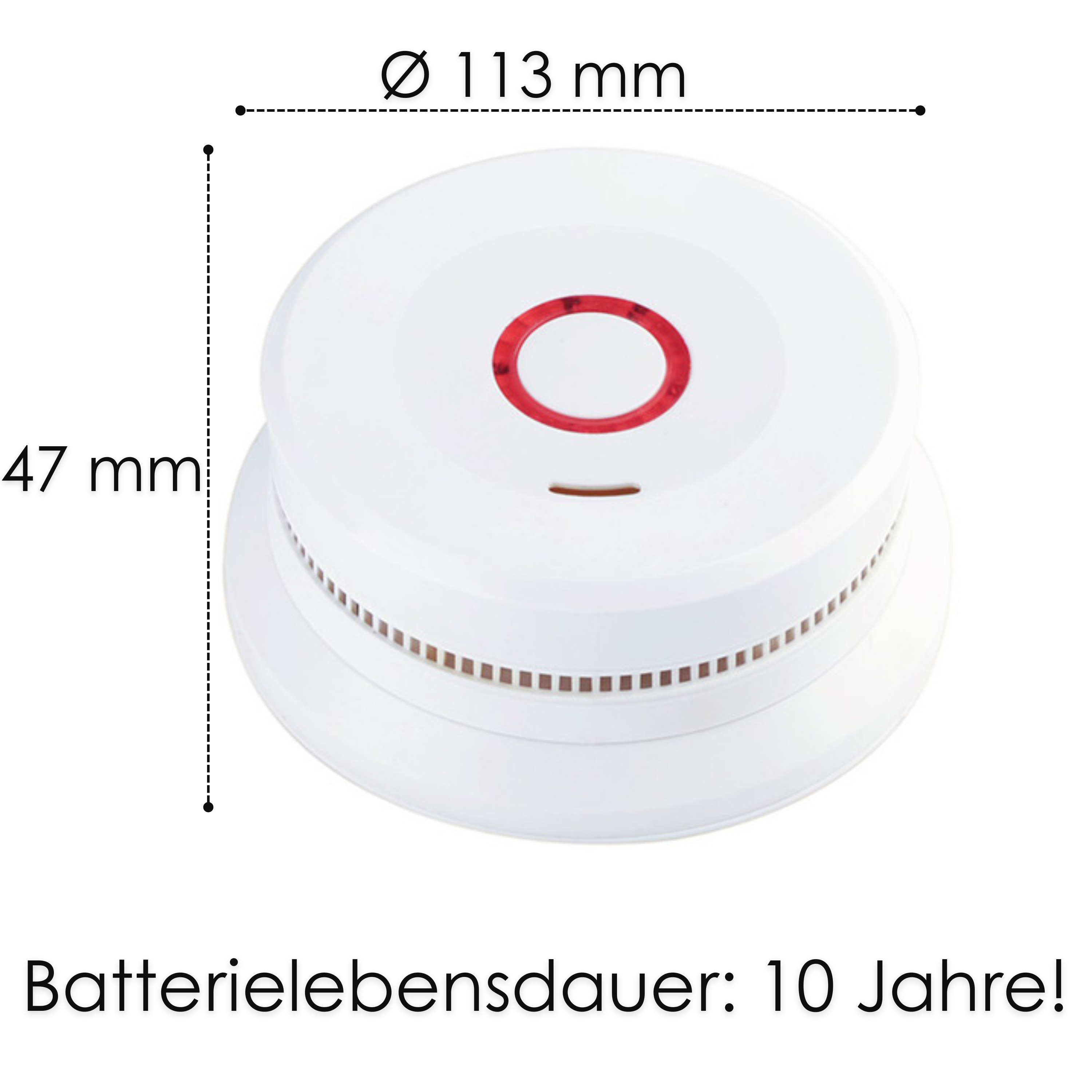 Echos Eco-4140 Wifi Rauchmelder mit 10 Jahres Batterie