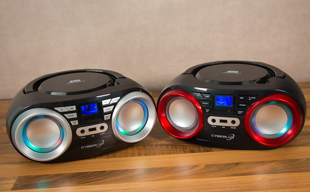 Cyberlux CL-800 CD-Player Schwarz/Silber Cyberlux CL-800 CD-Player Schwarz/Silber