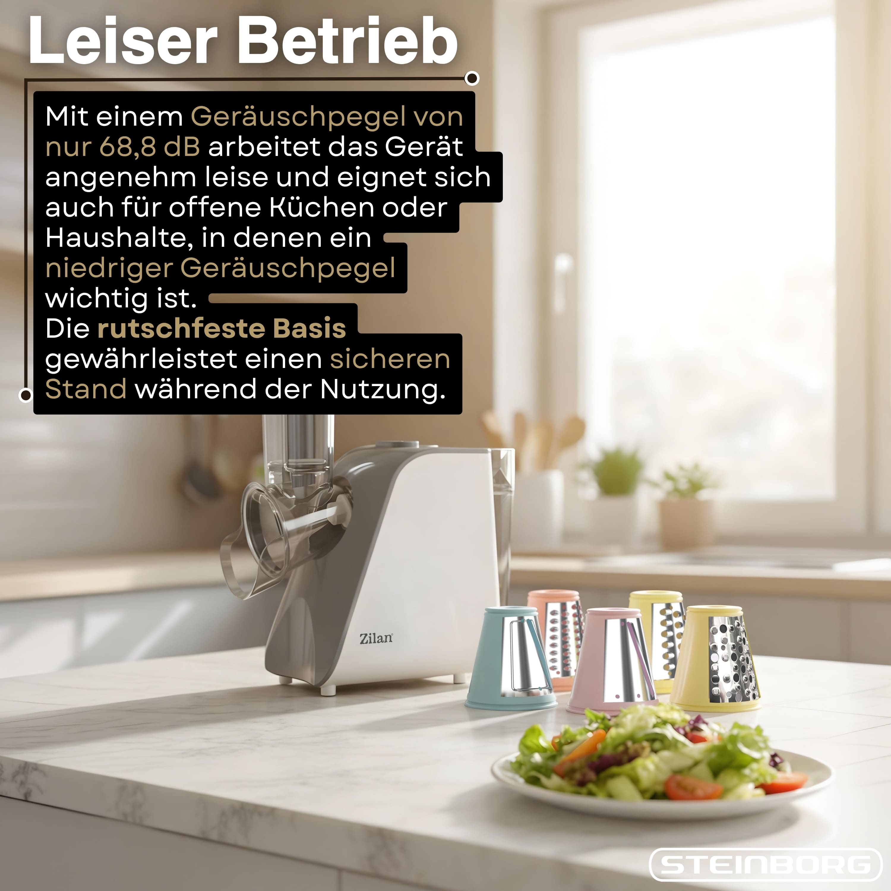 Zilan ZLN-2778 Elektrischer Gemüsehobel