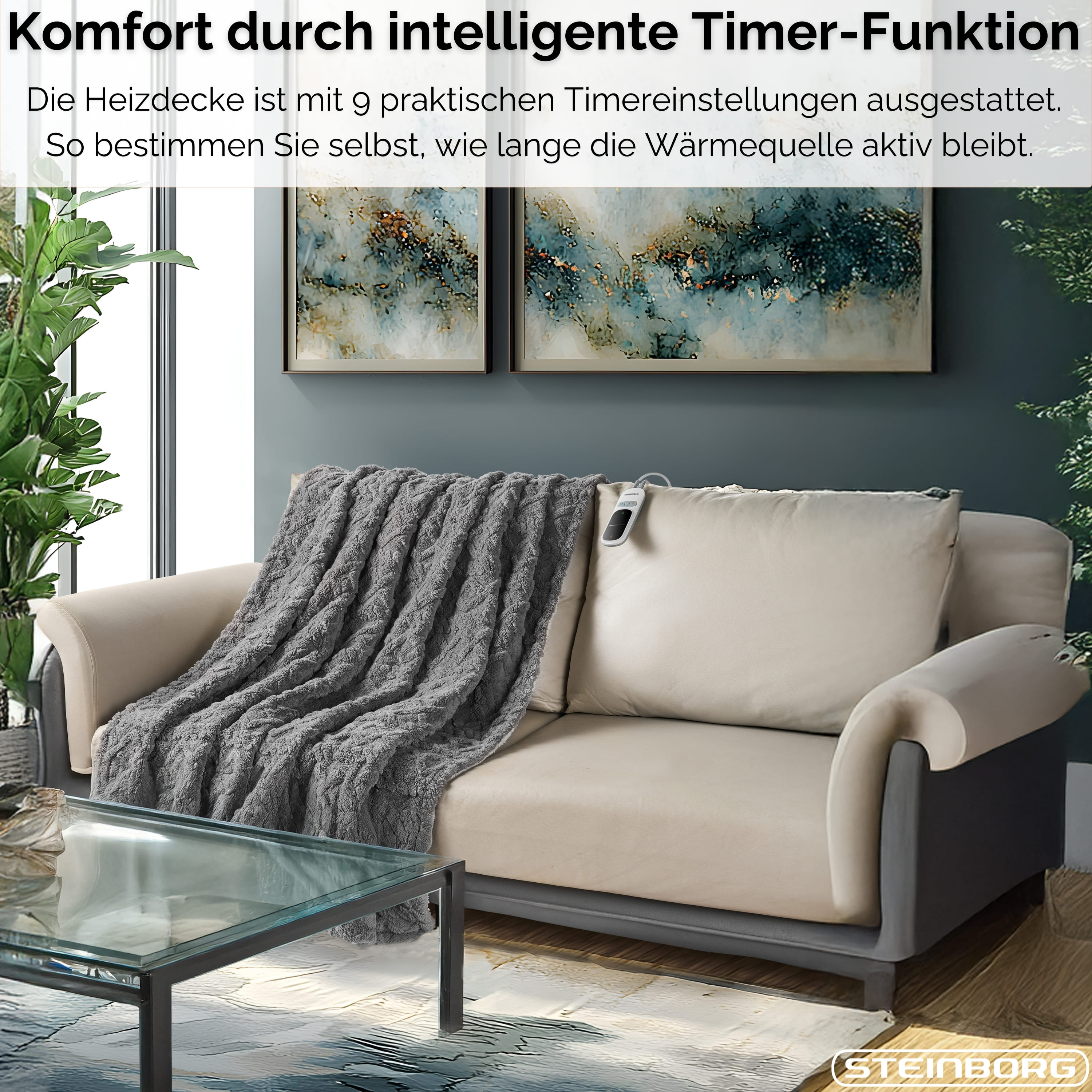 Steinborg SB-9523 Heizdecke 180*130 cm Steinborg SB-9523 Heizdecke 180*130 cm