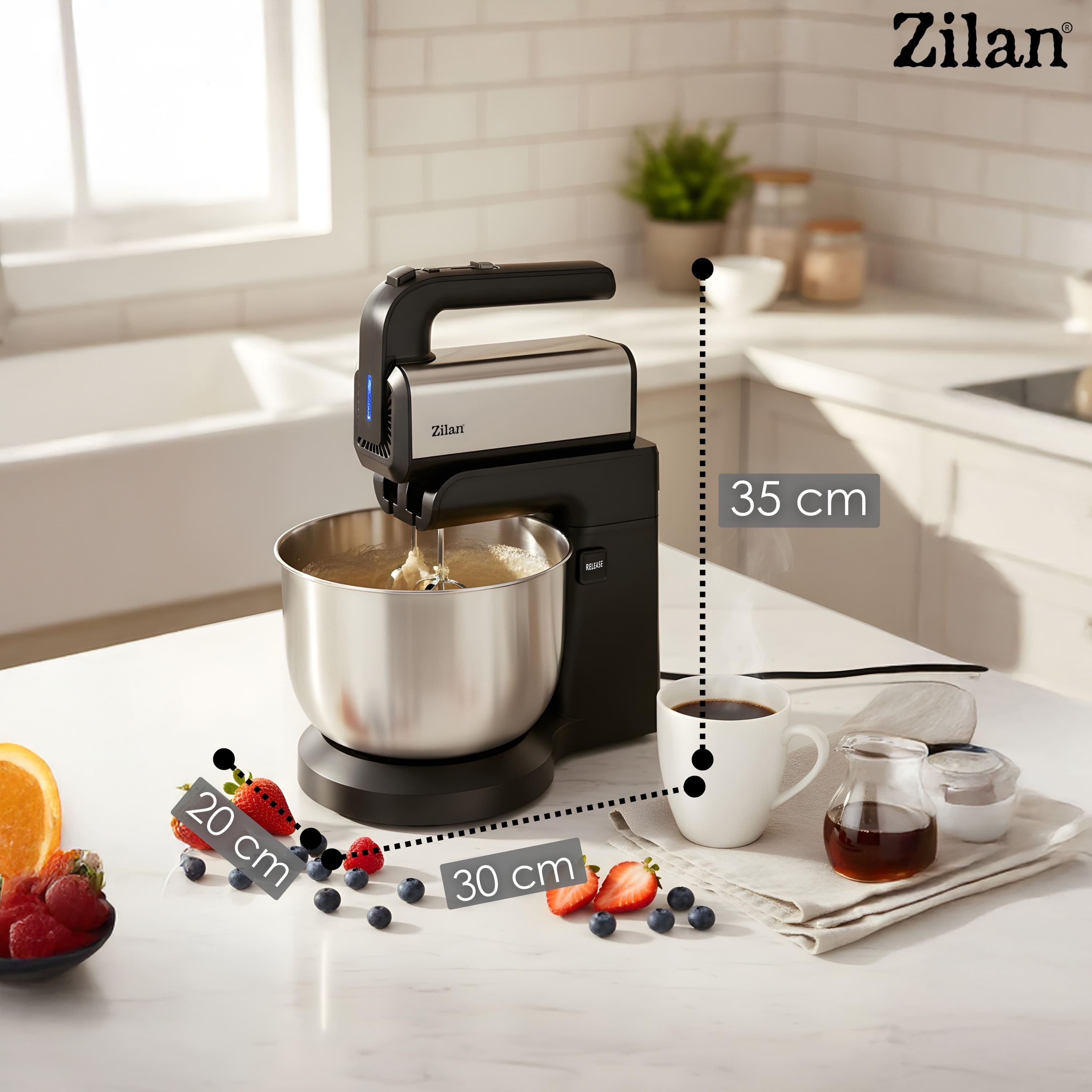 Zilan ZLN-2952 Handmixer mit Schüssel
