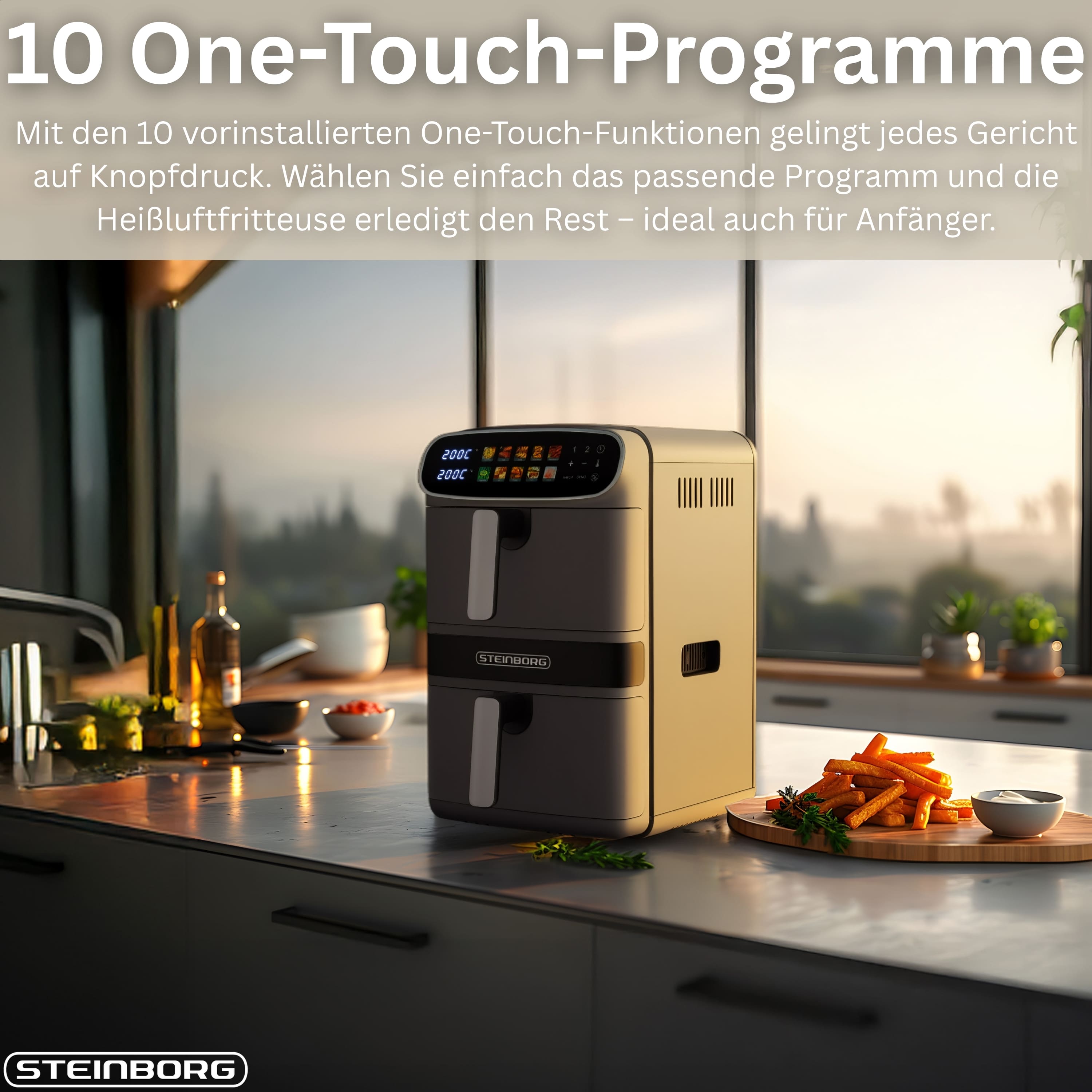 Steinborg SB-3160 Heißluftfritteuse