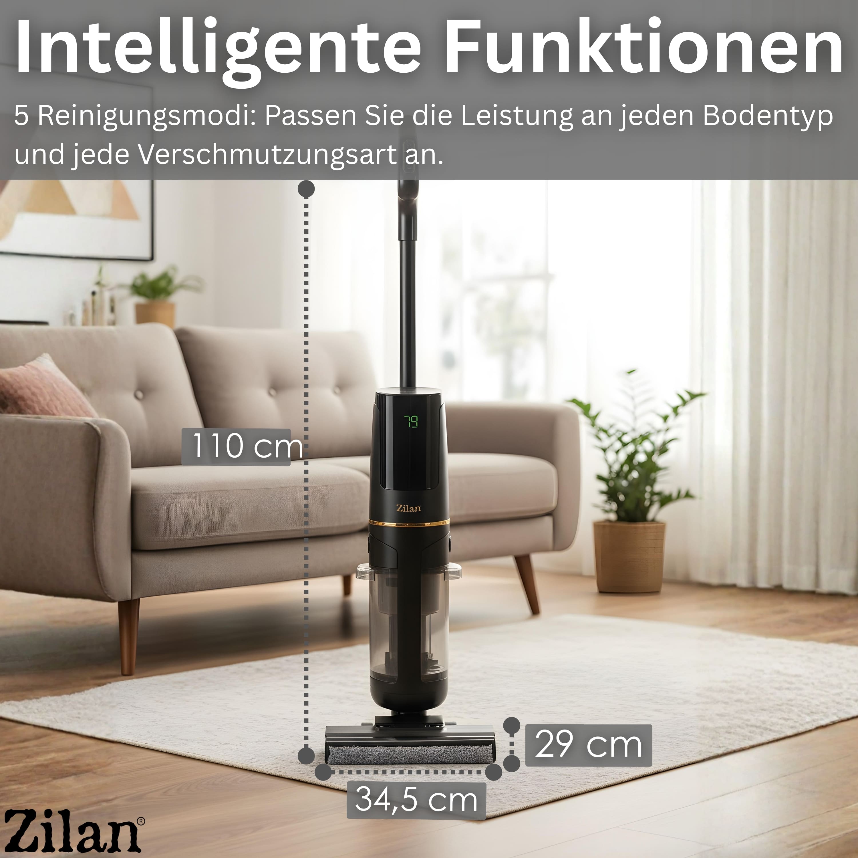 Zilan ZLN-8000 Nass7Trockensauger