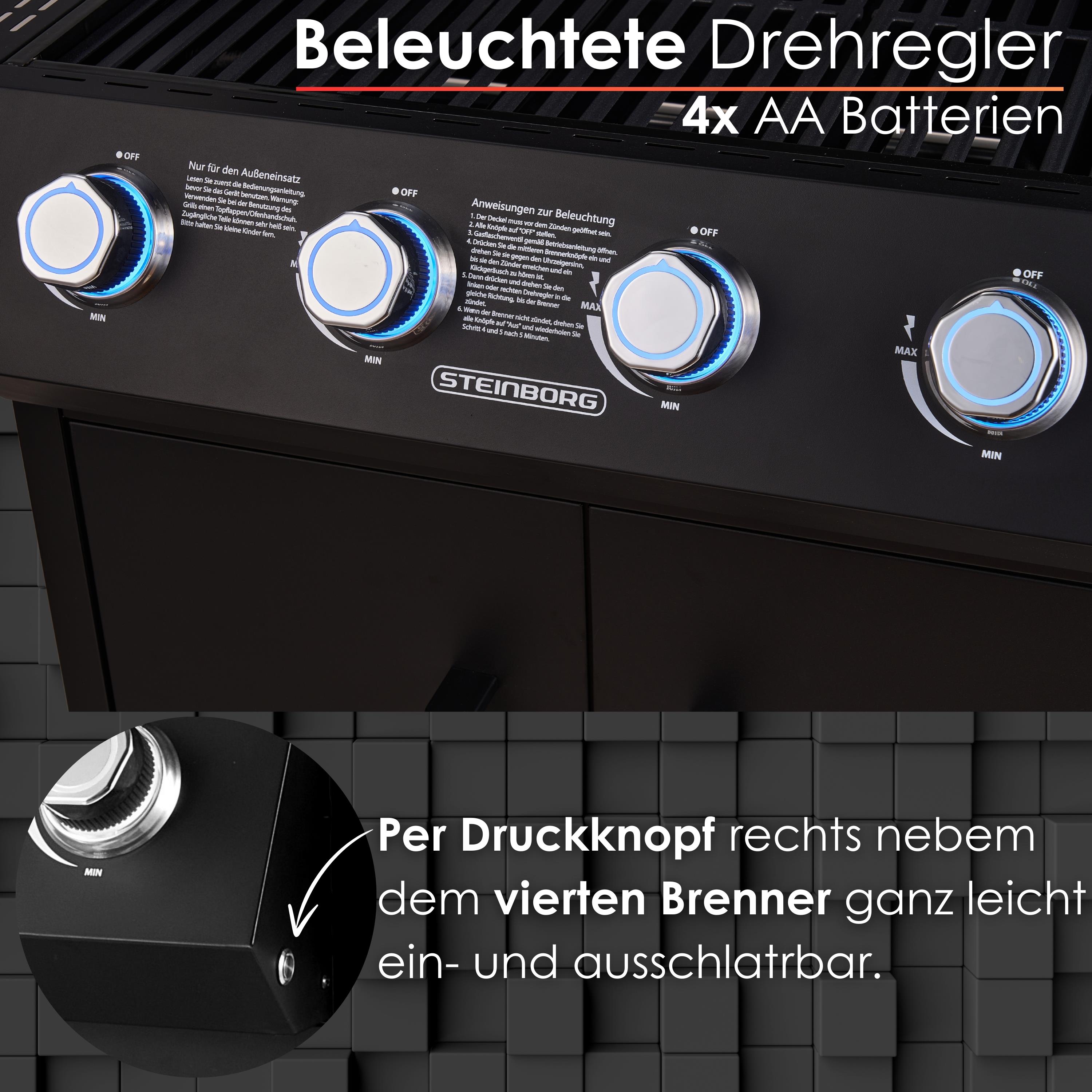 Steinborg SB-8180 Gasgrill