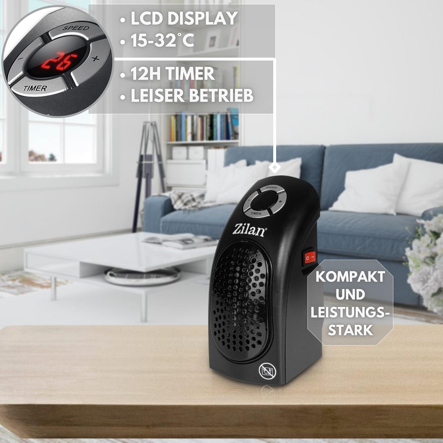 Zilan ZLN-2281 Heizlüfter Zilan ZLN-2281 Heizlüfter