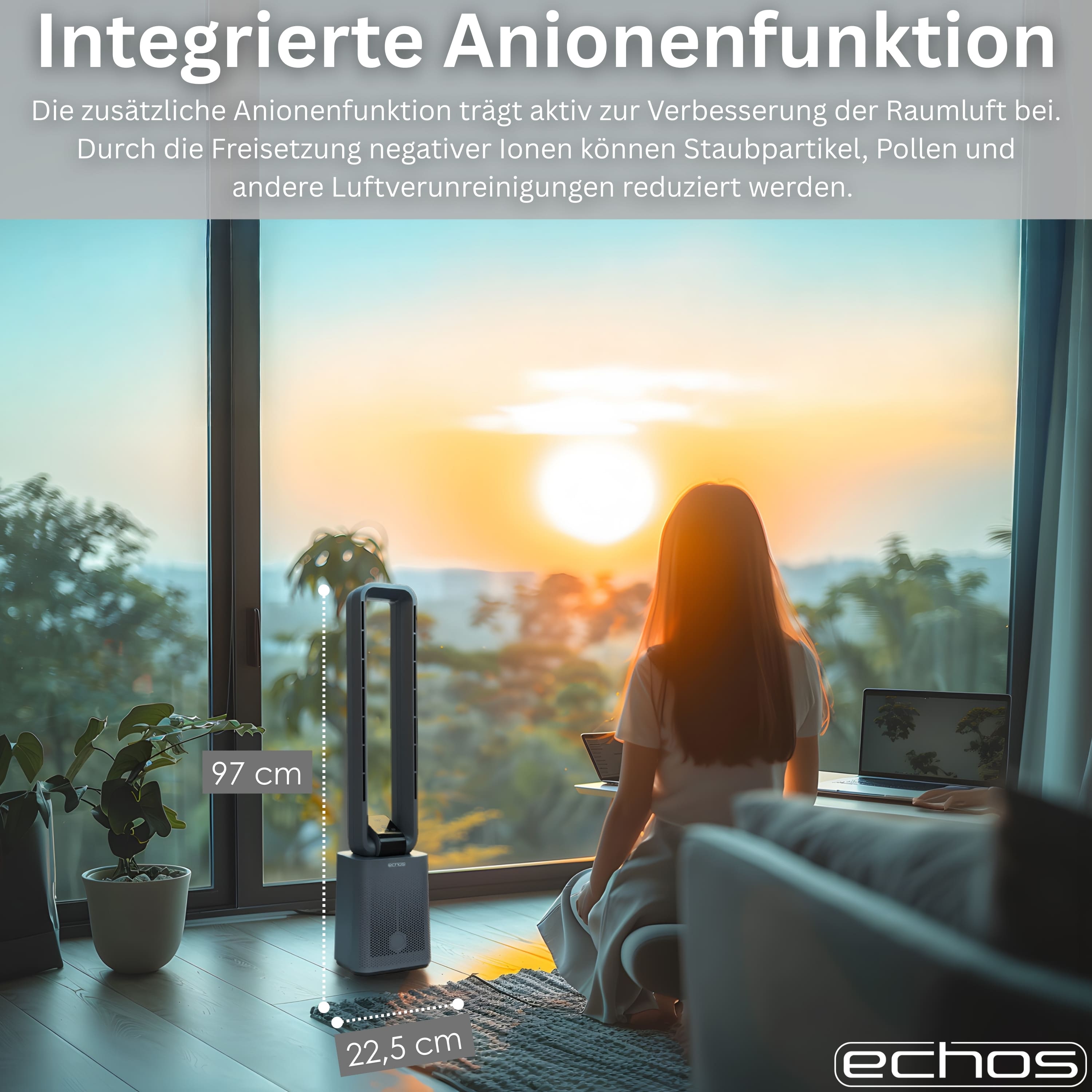 Echos Eco-118 Turmventilator