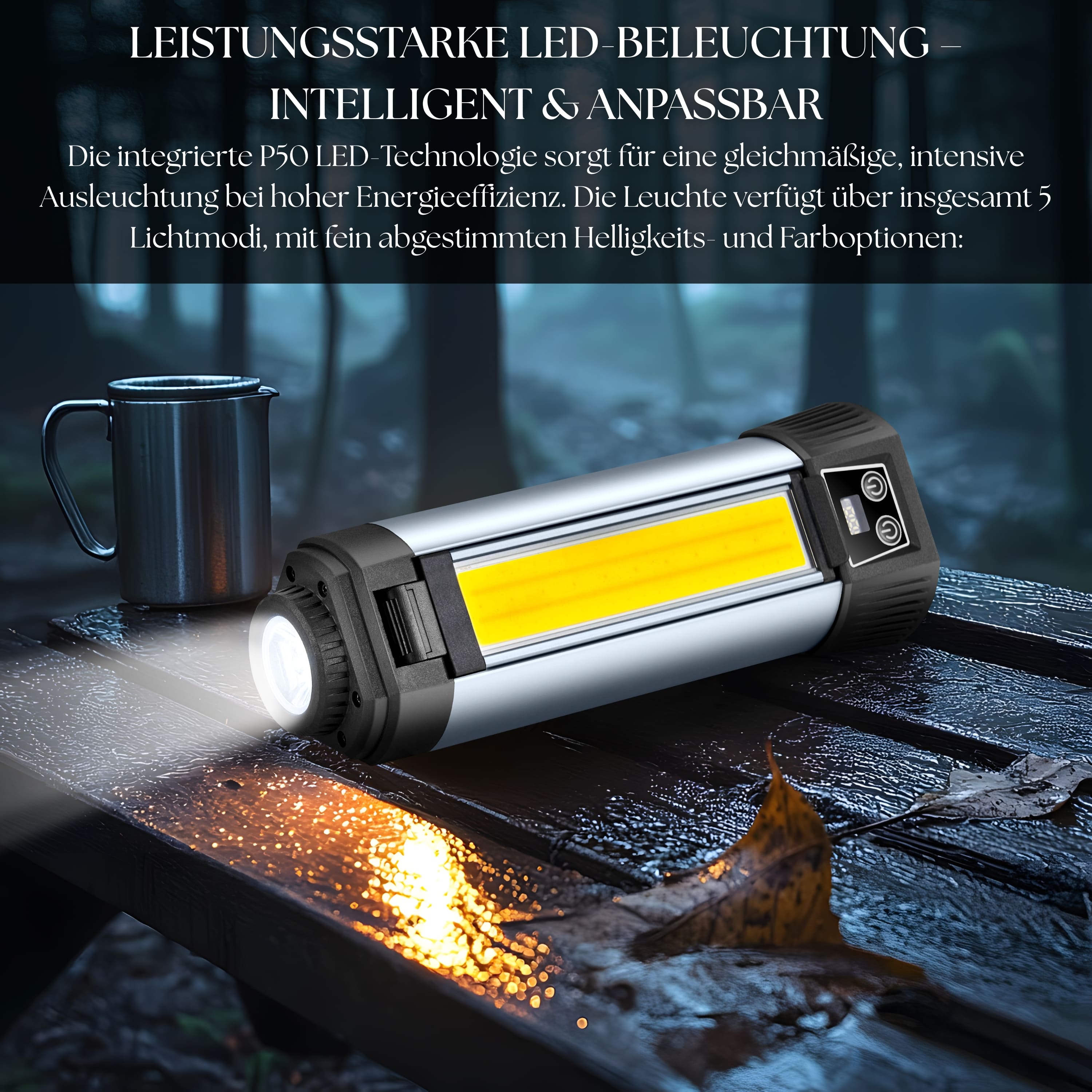 Steinborg SB-8200 12in1 Multfunktionsleuchte