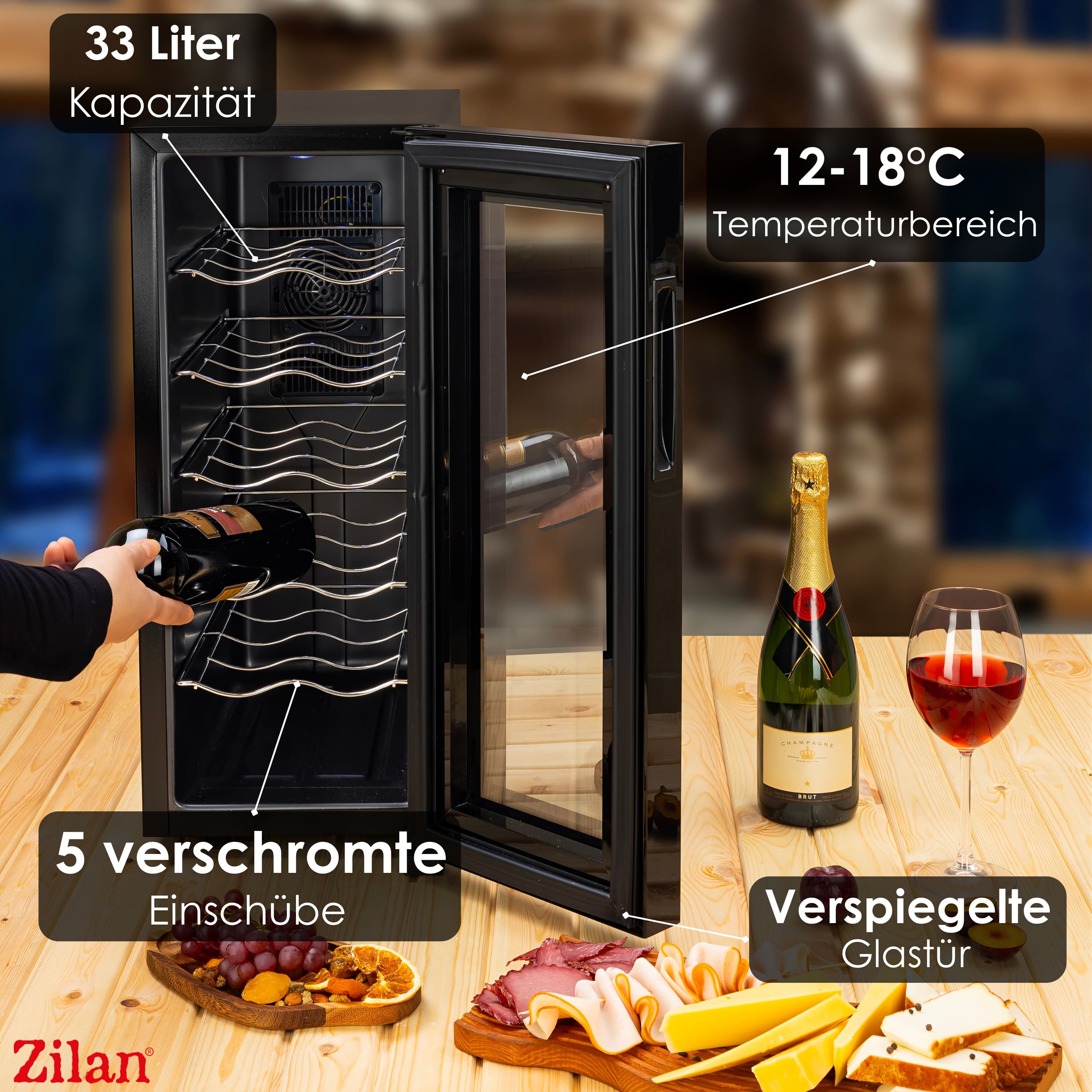Zilan ZLN-4681 Weinkühler