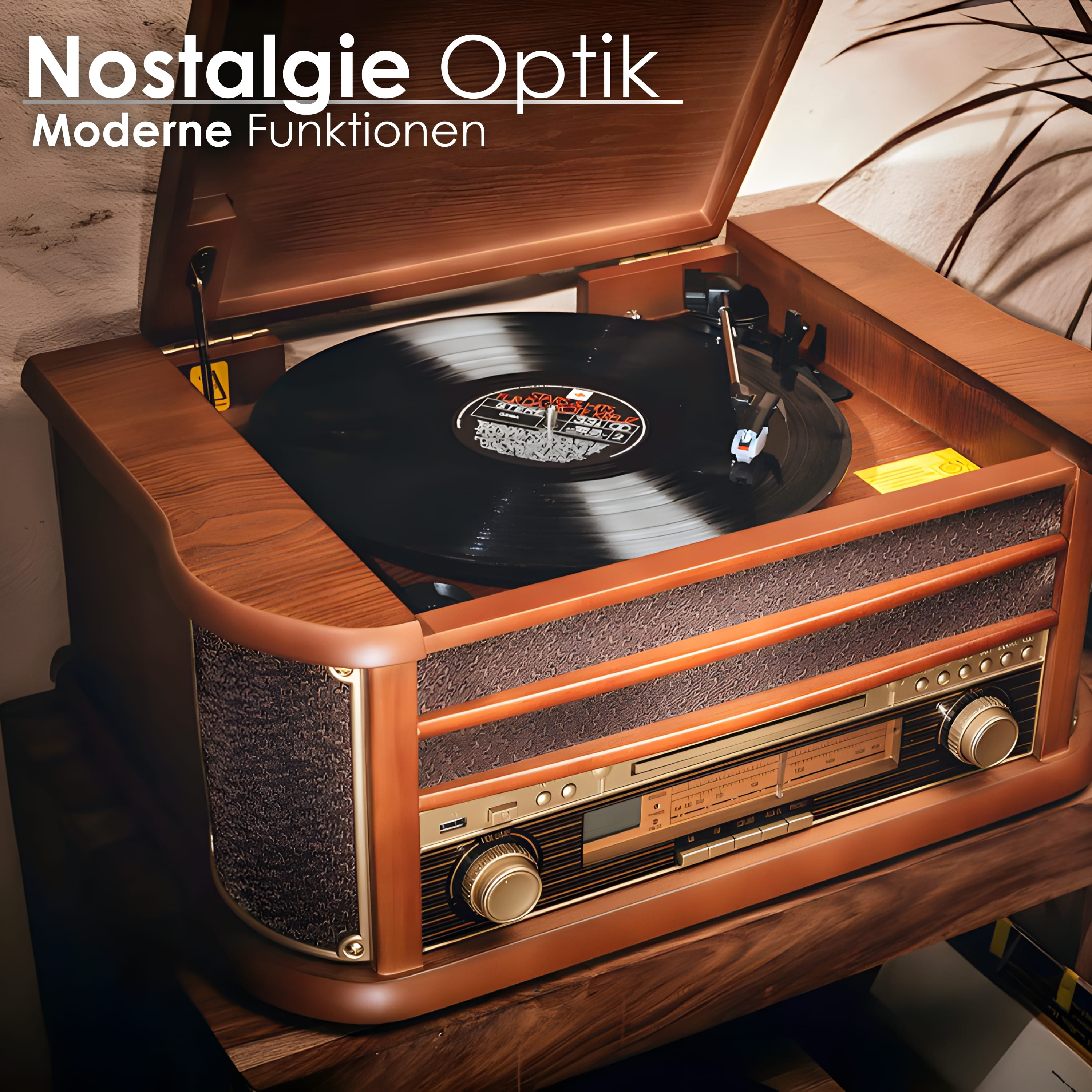 Cyberlux CL-3010 Nostalgie Plattenspieler