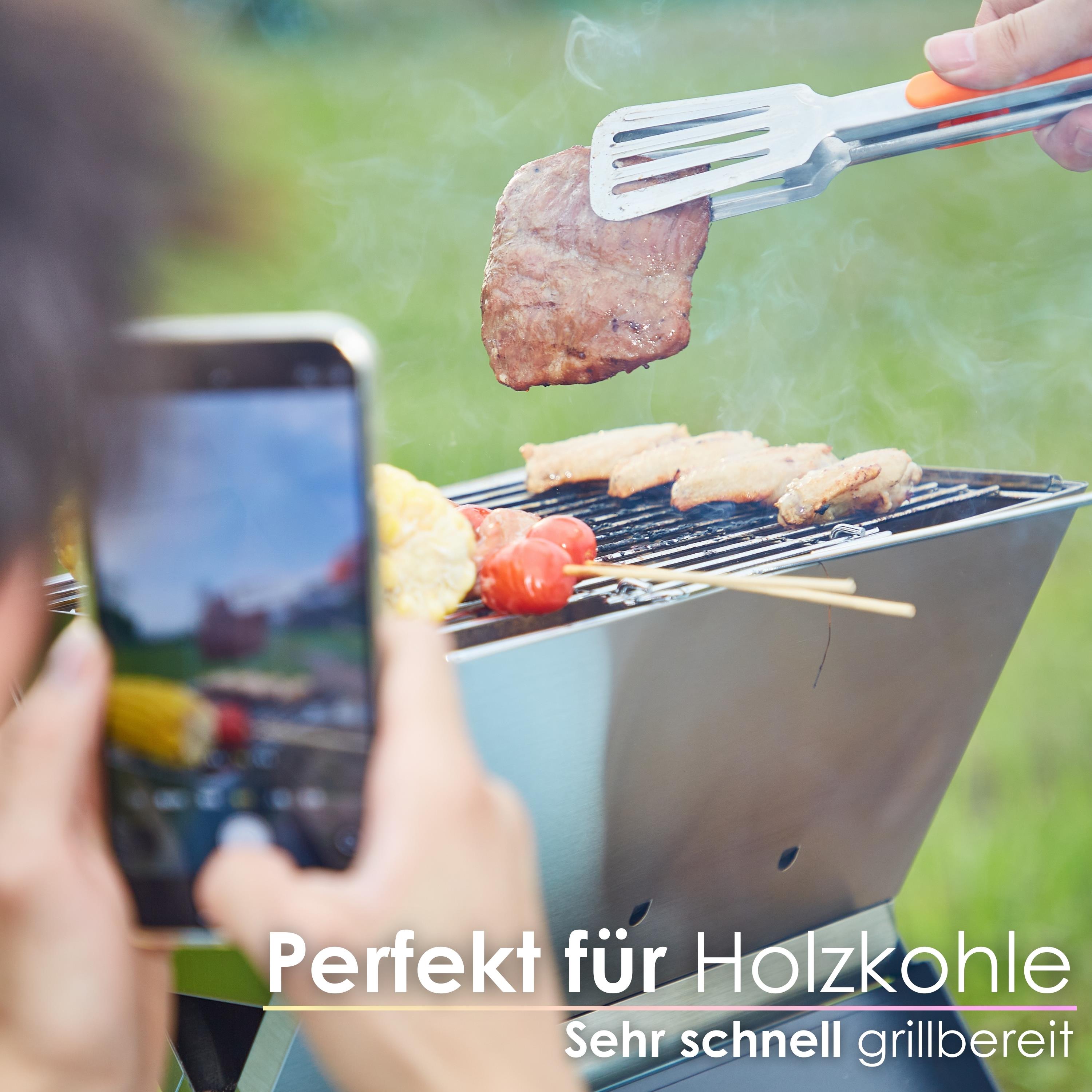 Steinborg SB-8160 Klappgrill Schwarz Steinborg SB-8160 Klappgrill Schwarz