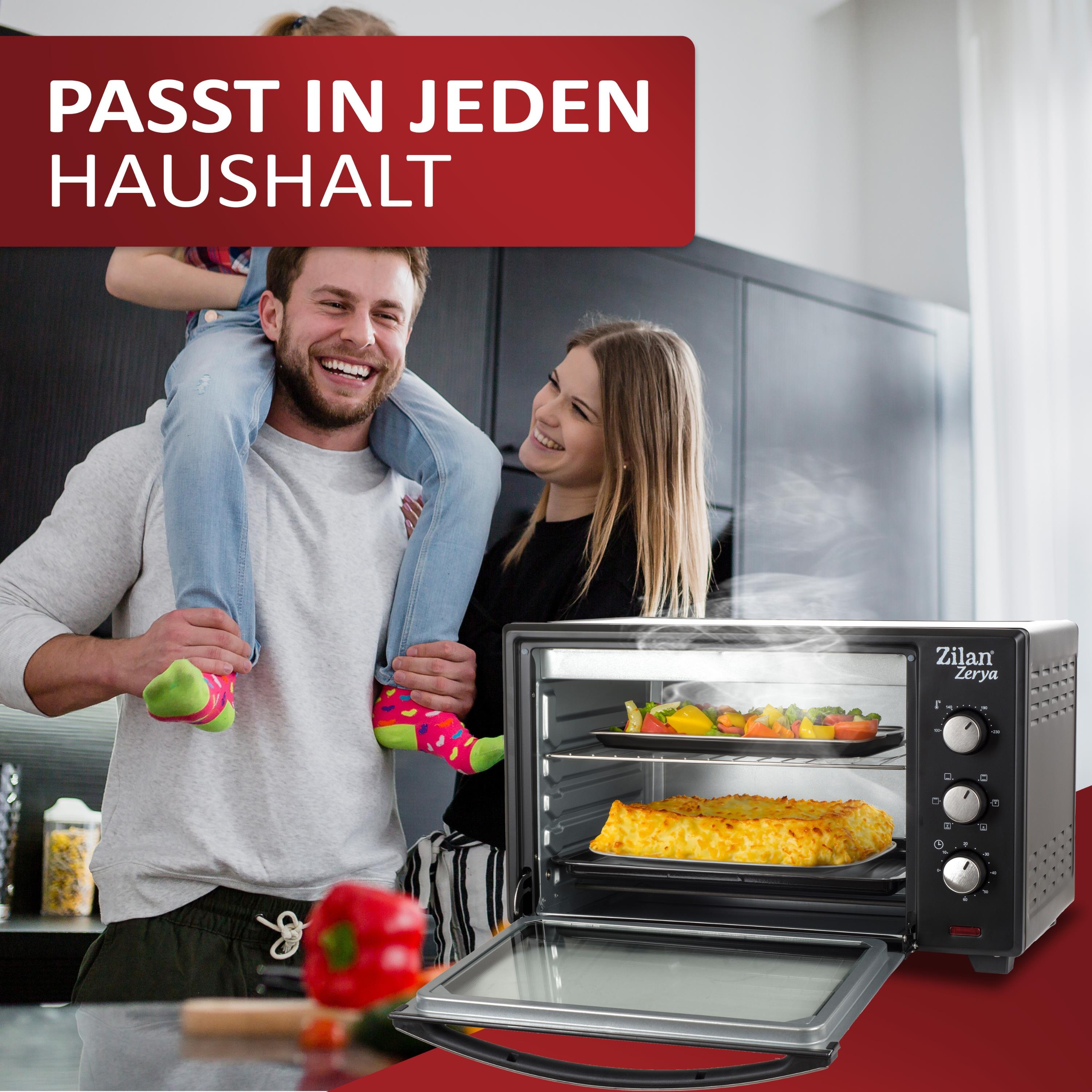 Zilan ZLN-3727 Minibackofen 45 Liter