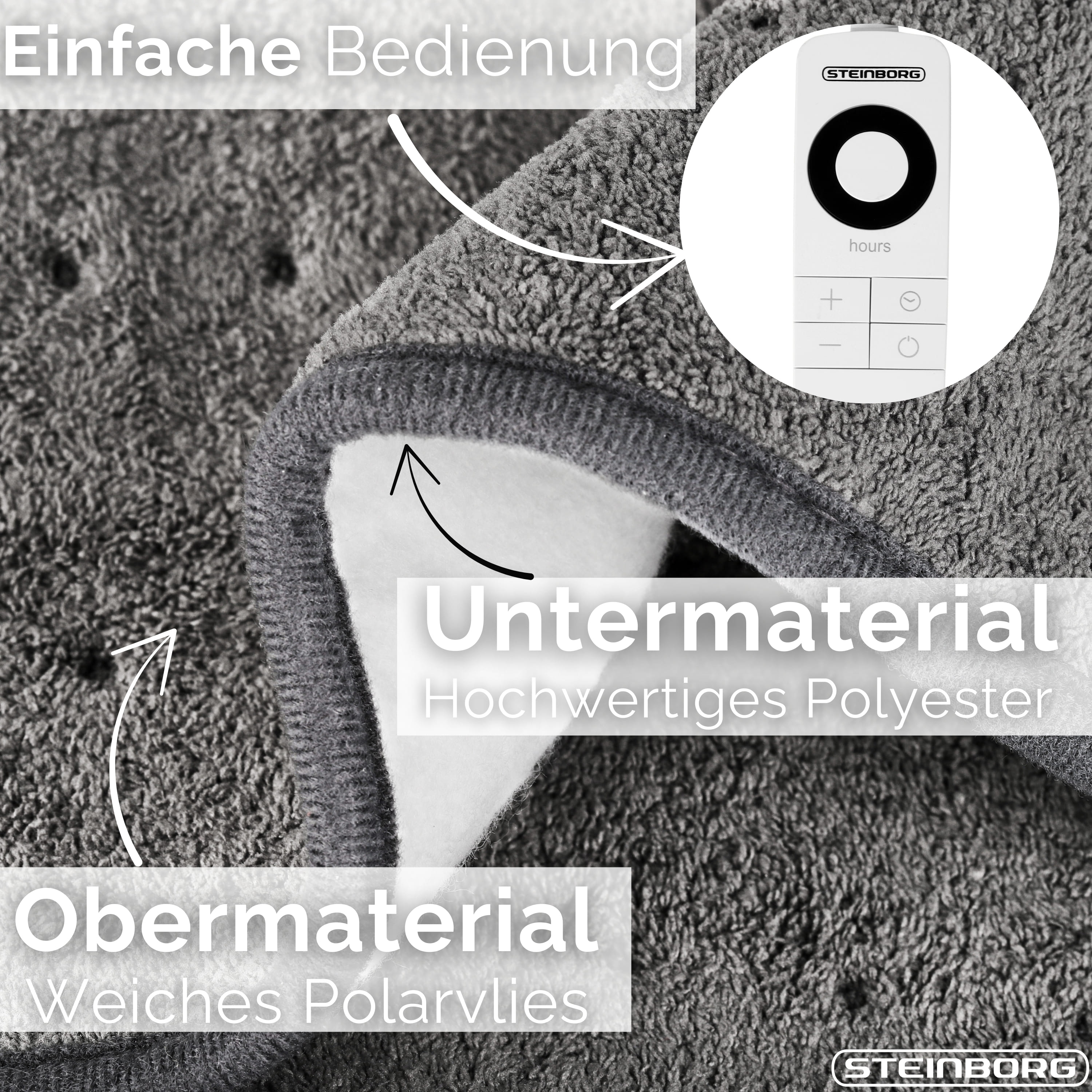 Steinborg SB-9521 Heizdecke 150*80 cm Steinborg SB-9521 Heizdecke 150*80 cm