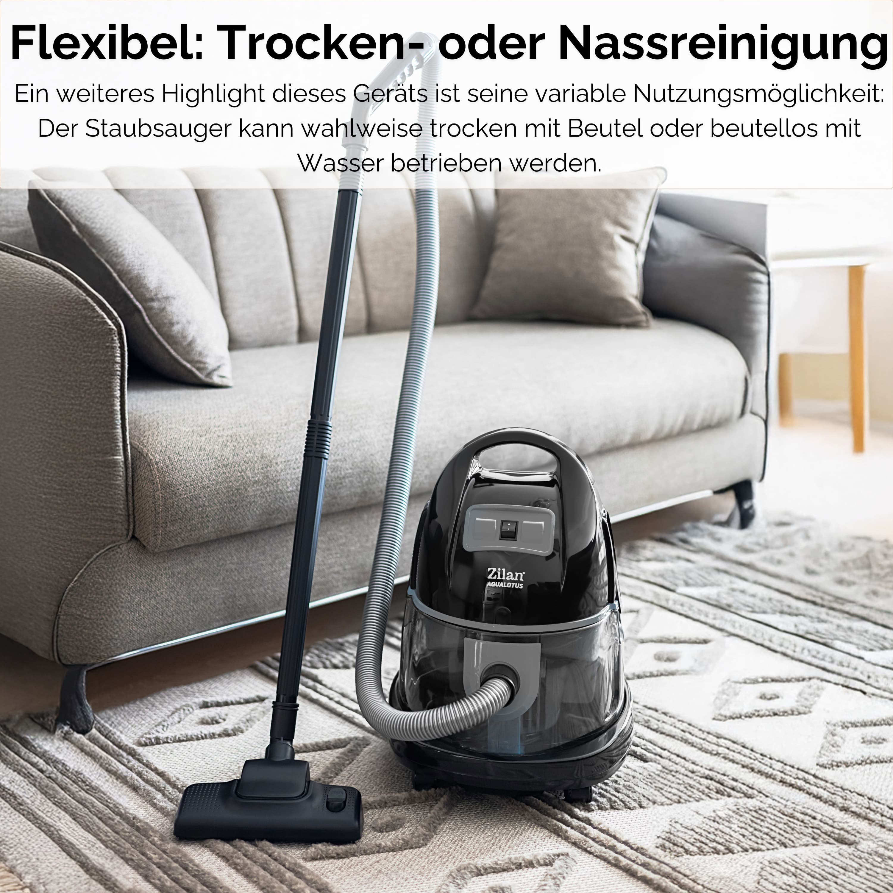 Zilan ZLN-8945 GRAU Wassersauger