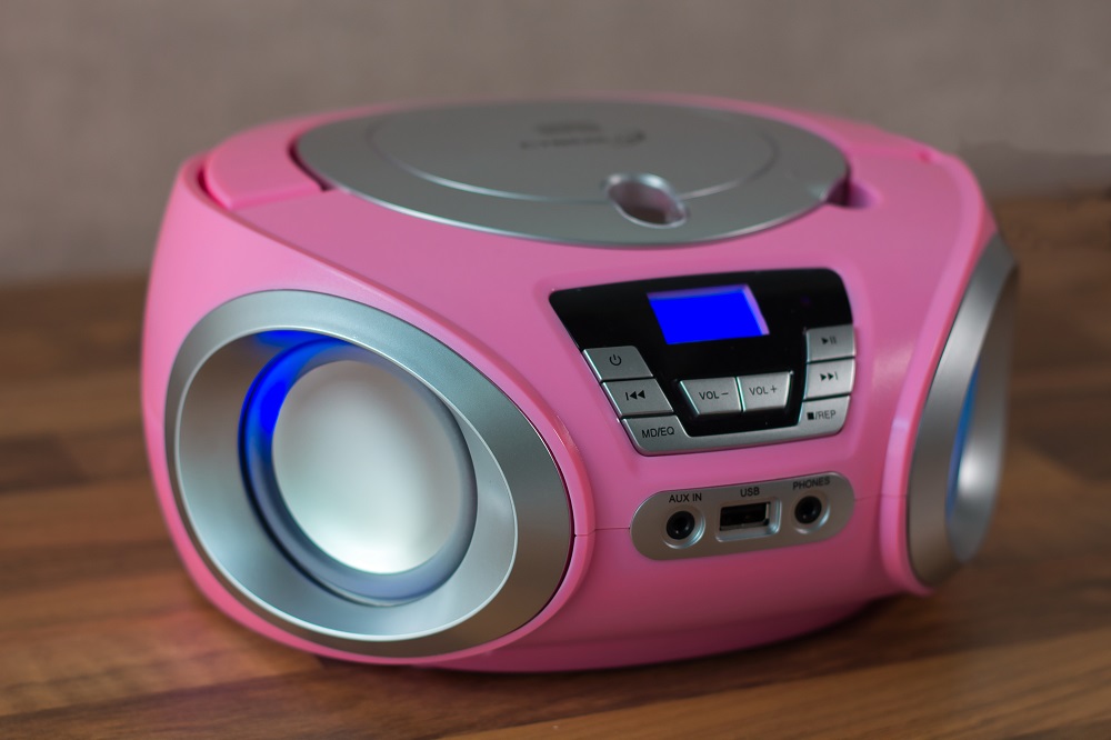 Cyberlux CL-910 CD Player Pink