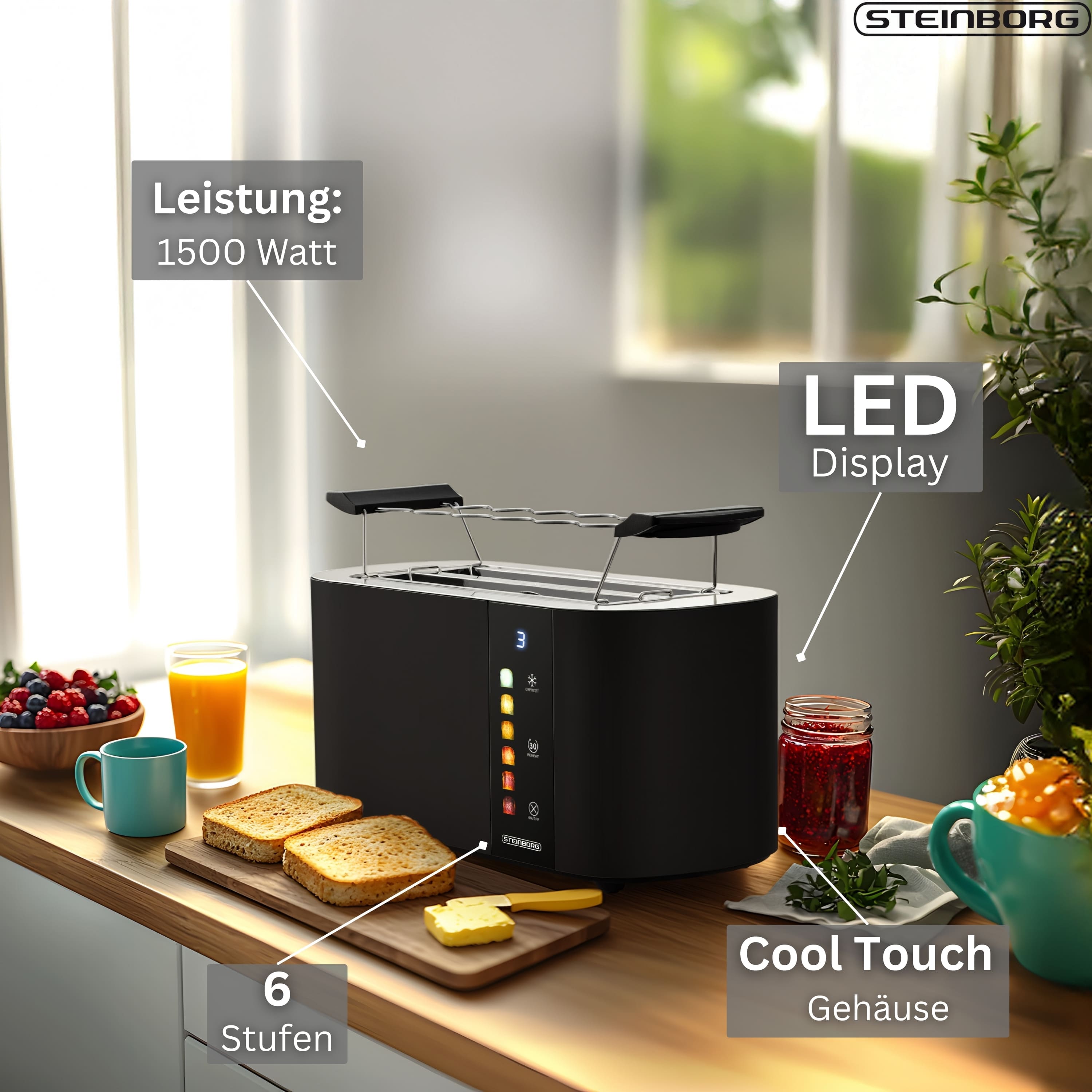 Steinborg SB-2216 Toaster