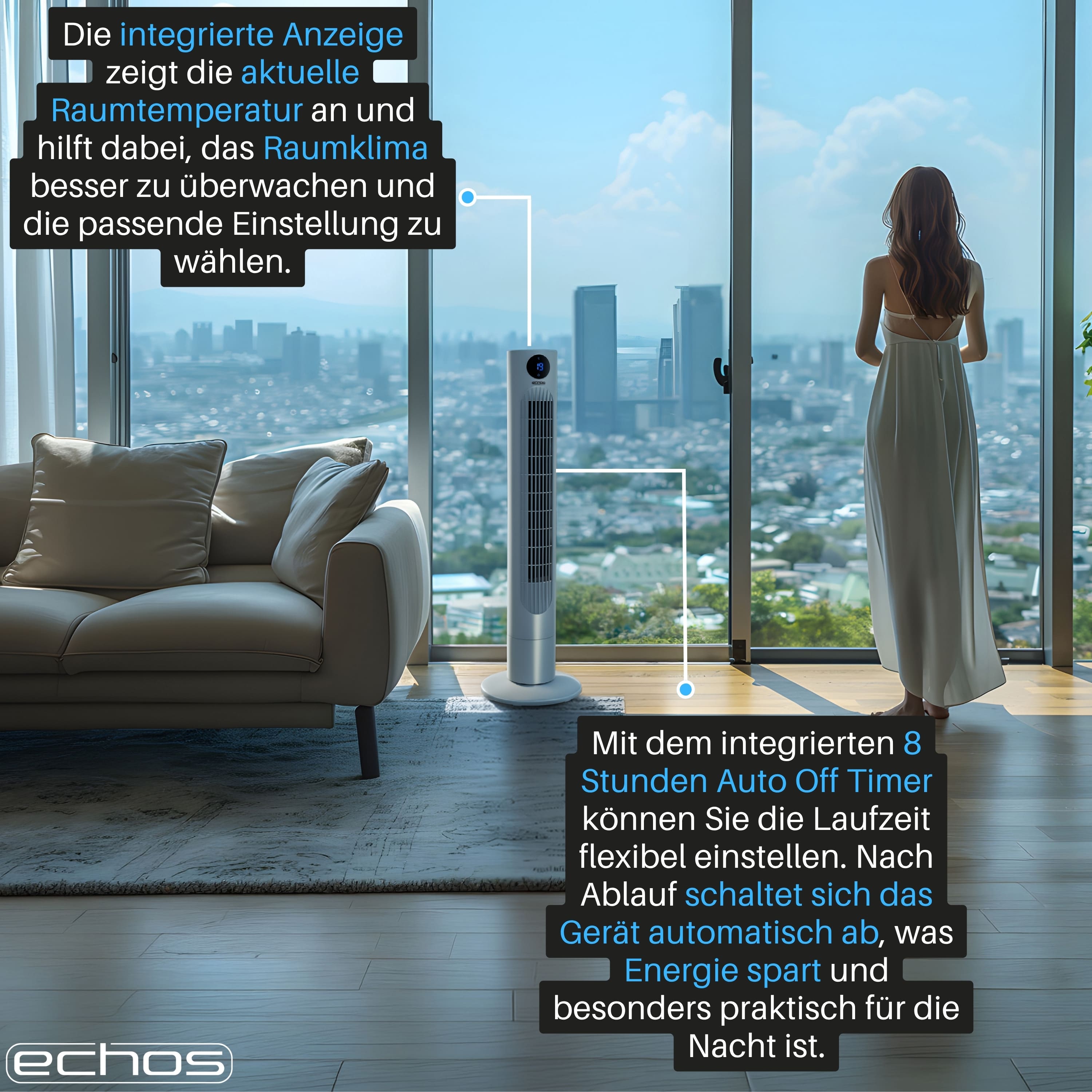 Echos Eco-119 Turmventilator