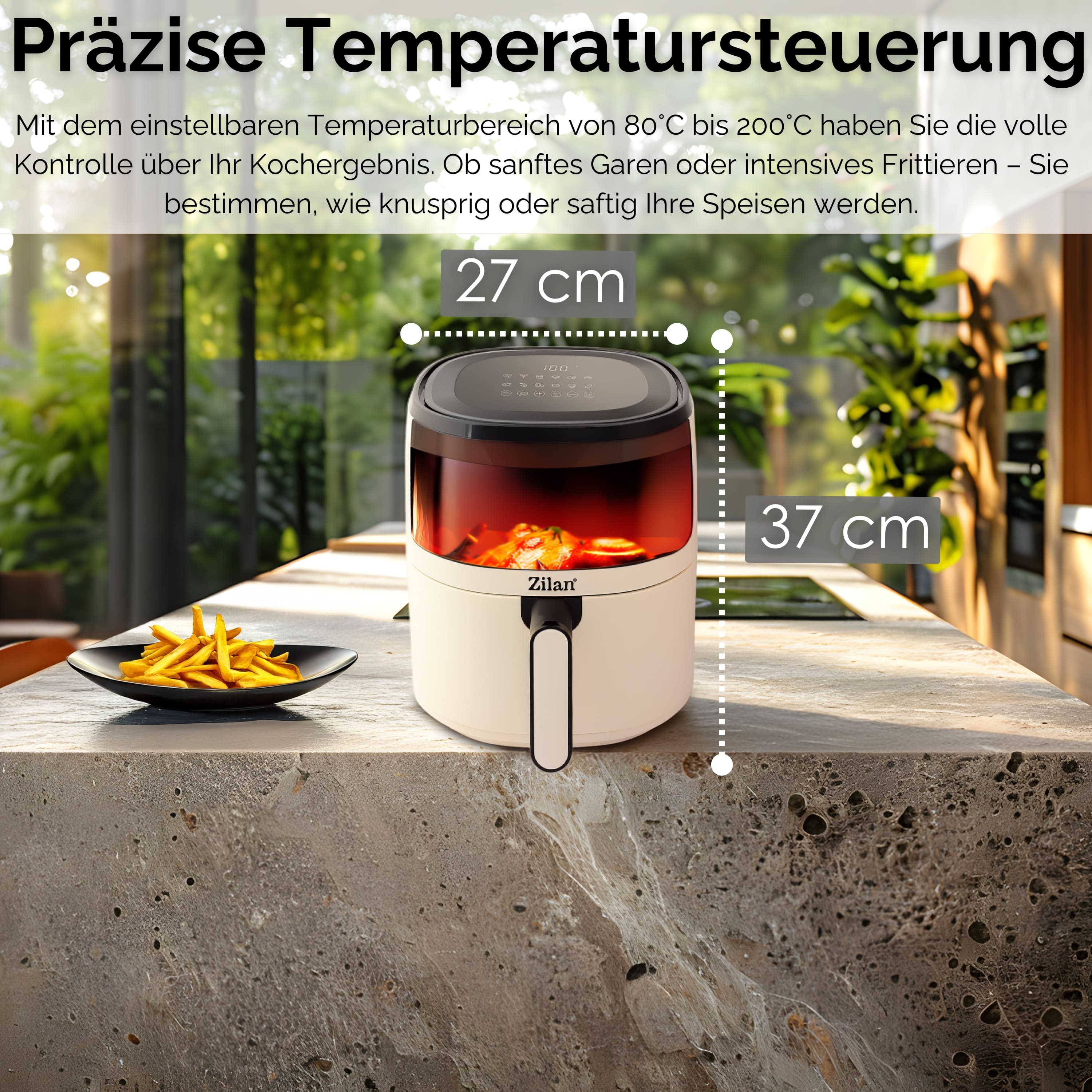 Zilan ZLN-9984 Heißluftfritteuse