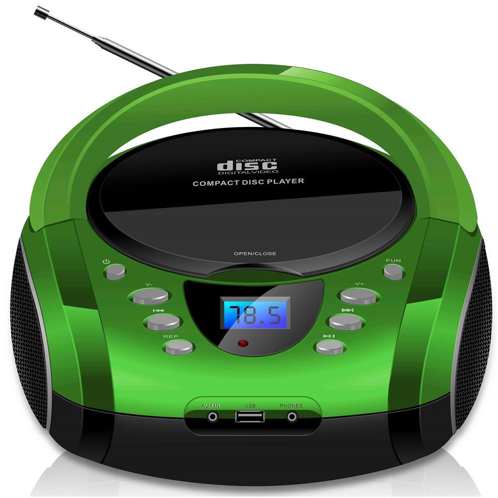 Cyberlux CL-700 CD-Player Grün