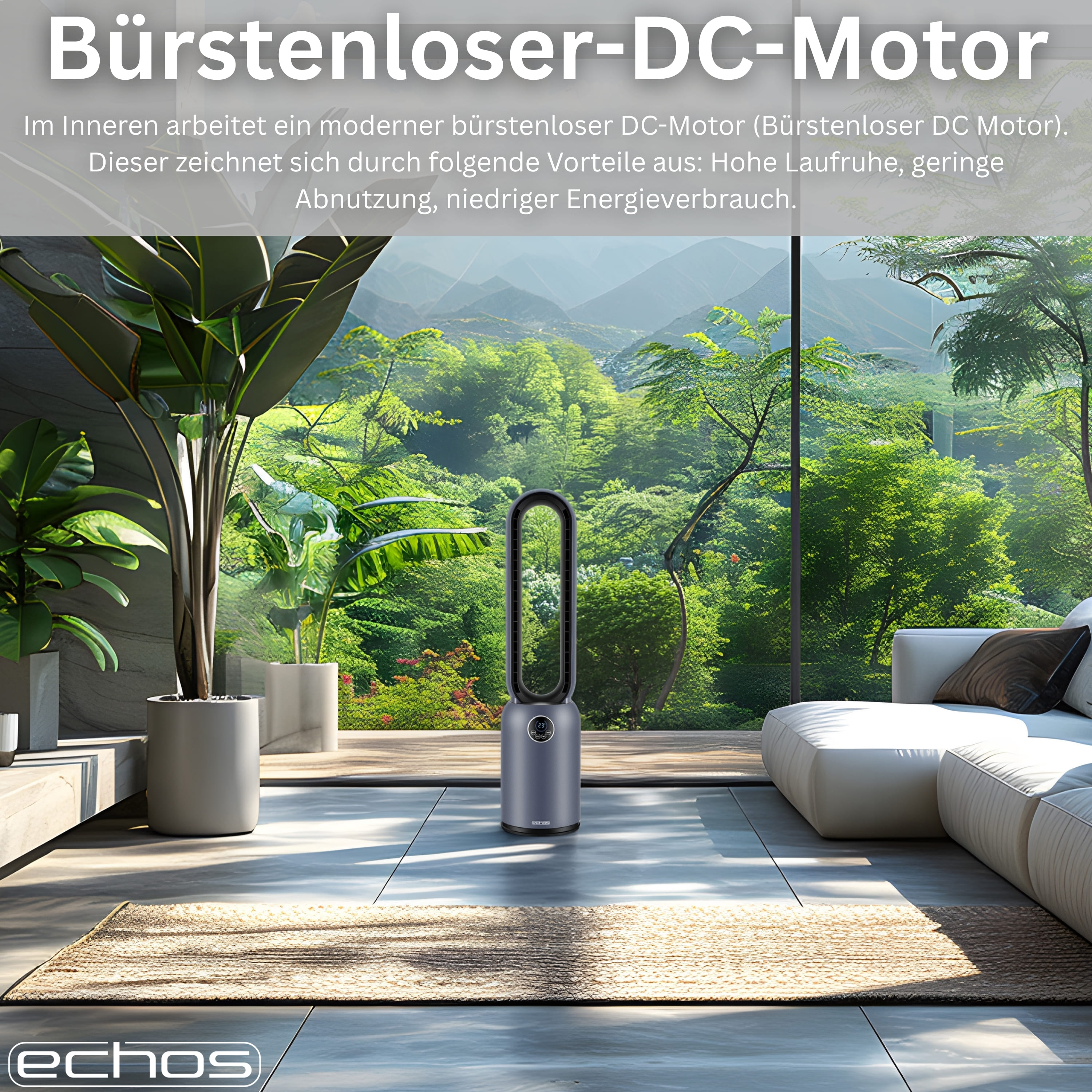 Echos Eco-1220 Echos Turmventilator