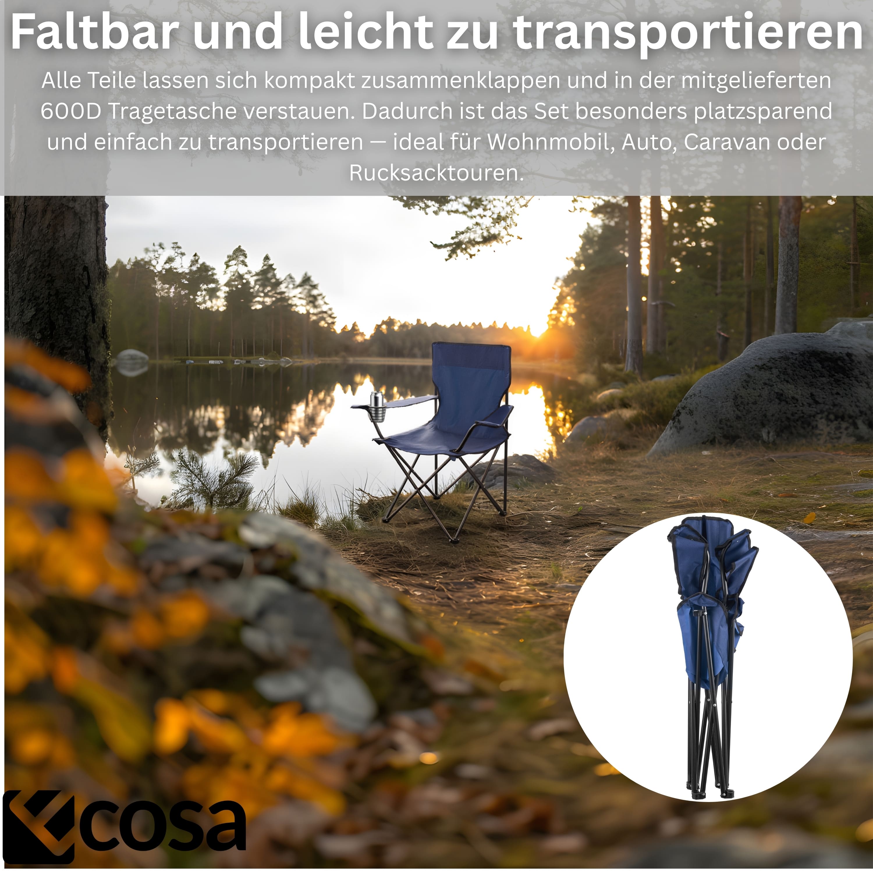 Ecosa EO-5092 Campingstuhl