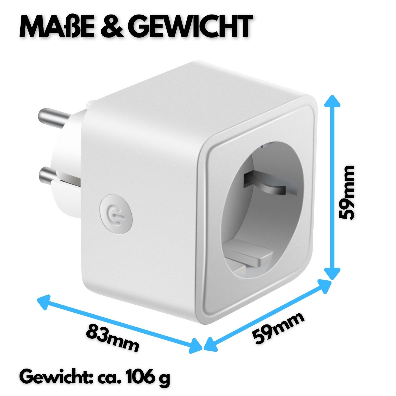 Echos Eco-4063 WLAN-Steckdose 3er