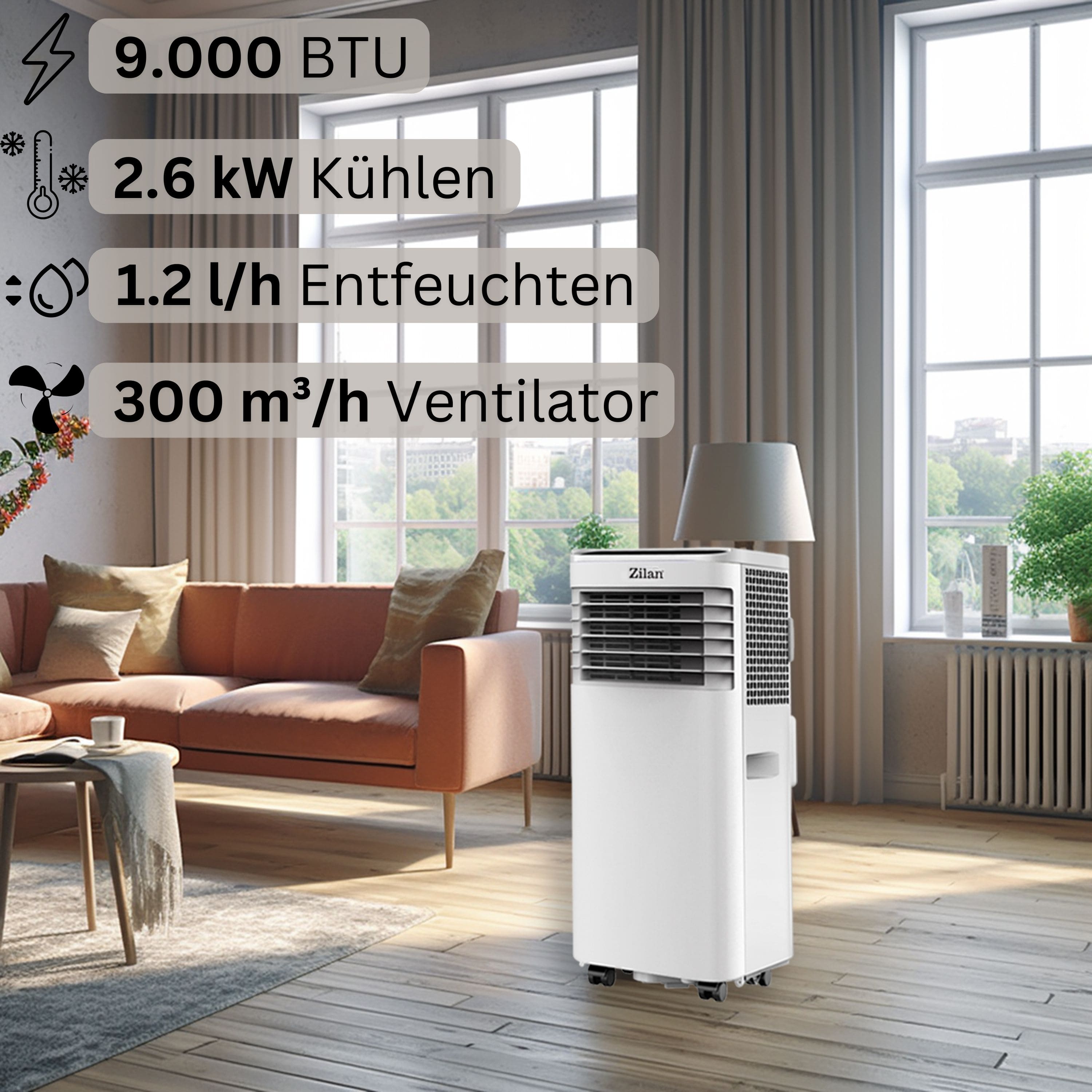 Zilan ZLN-7101 Mobile Klimaanlage